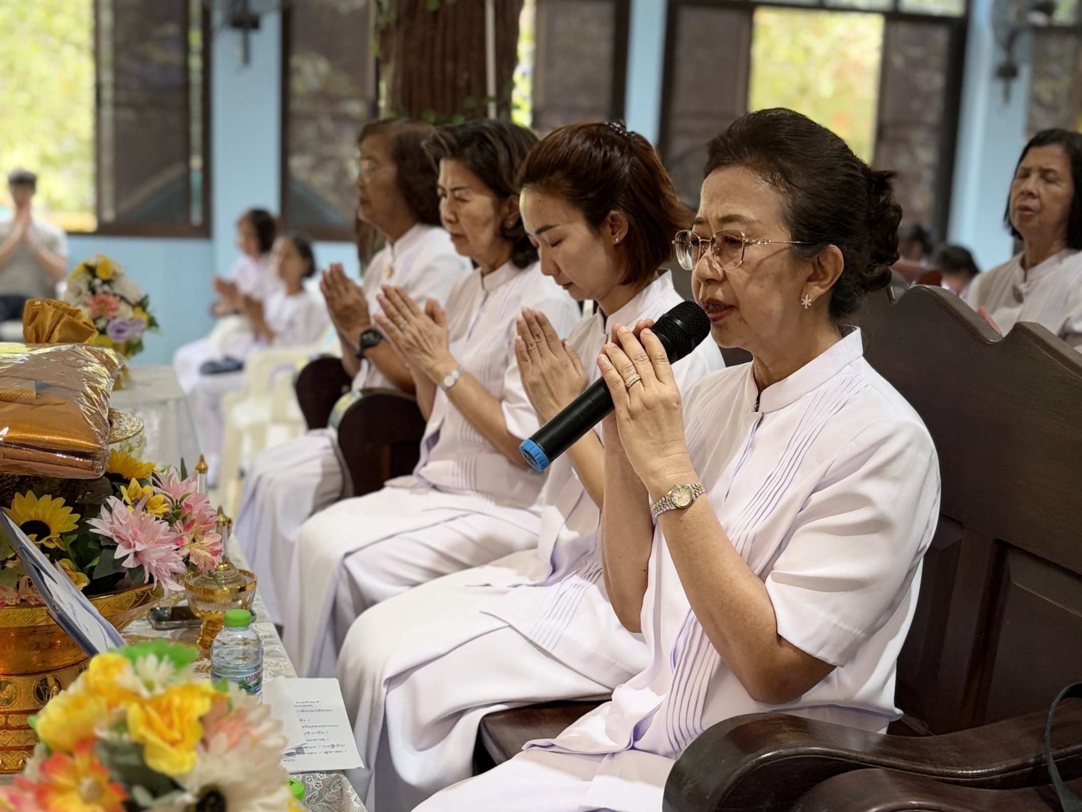 ภาพกล่าวคำถวายกฐินวัดเขาโพธิ์