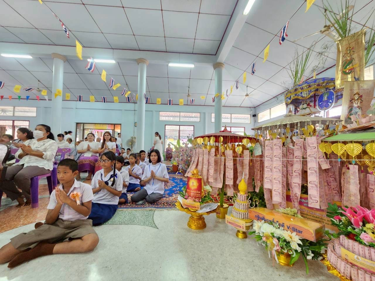 ภาพร่วมพิธีกรรมวัดท่าข้ามสาคร