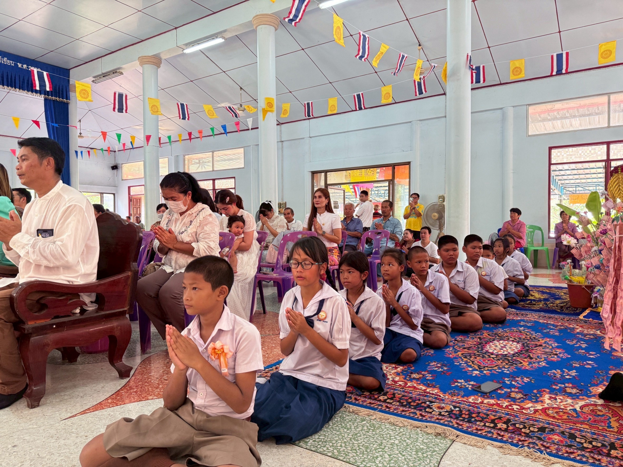 ภาพร่วมพิธีกรรมวัดท่าข้ามสาคร