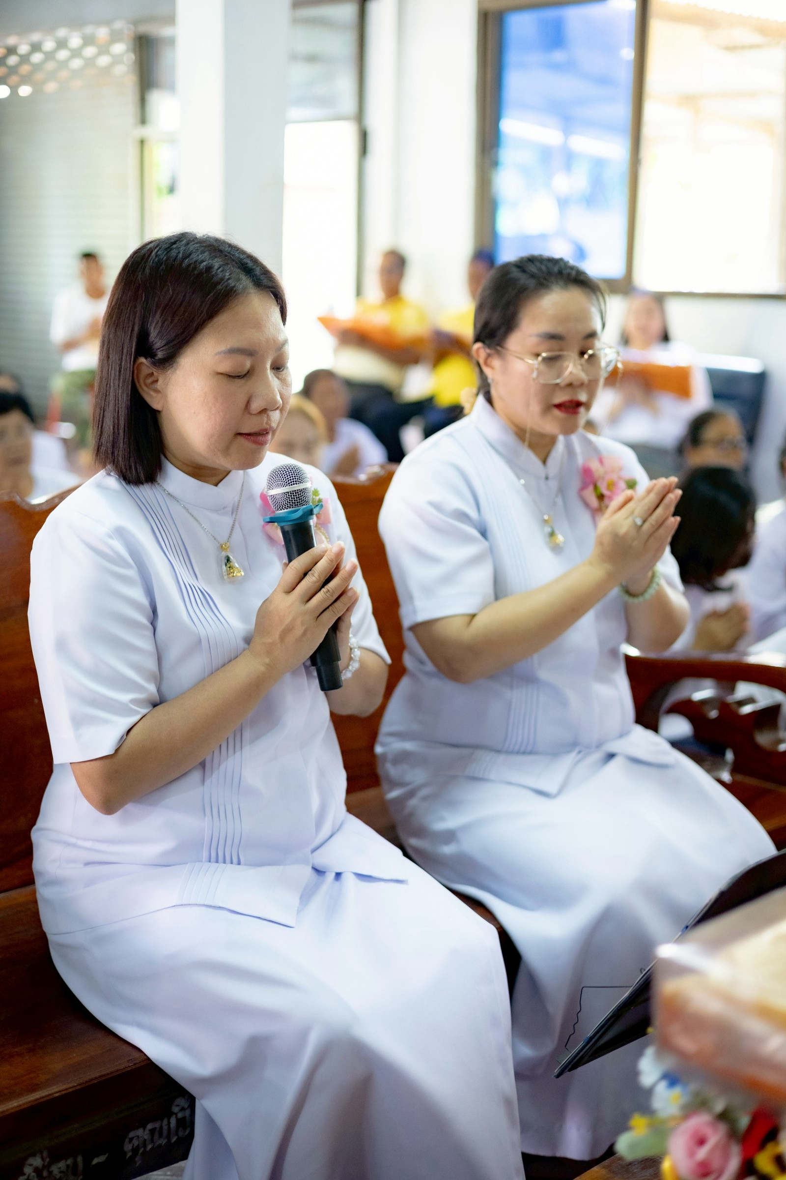 ภาพกล่าวคำถวายกฐินวัดสว่างศรีสุขาราม