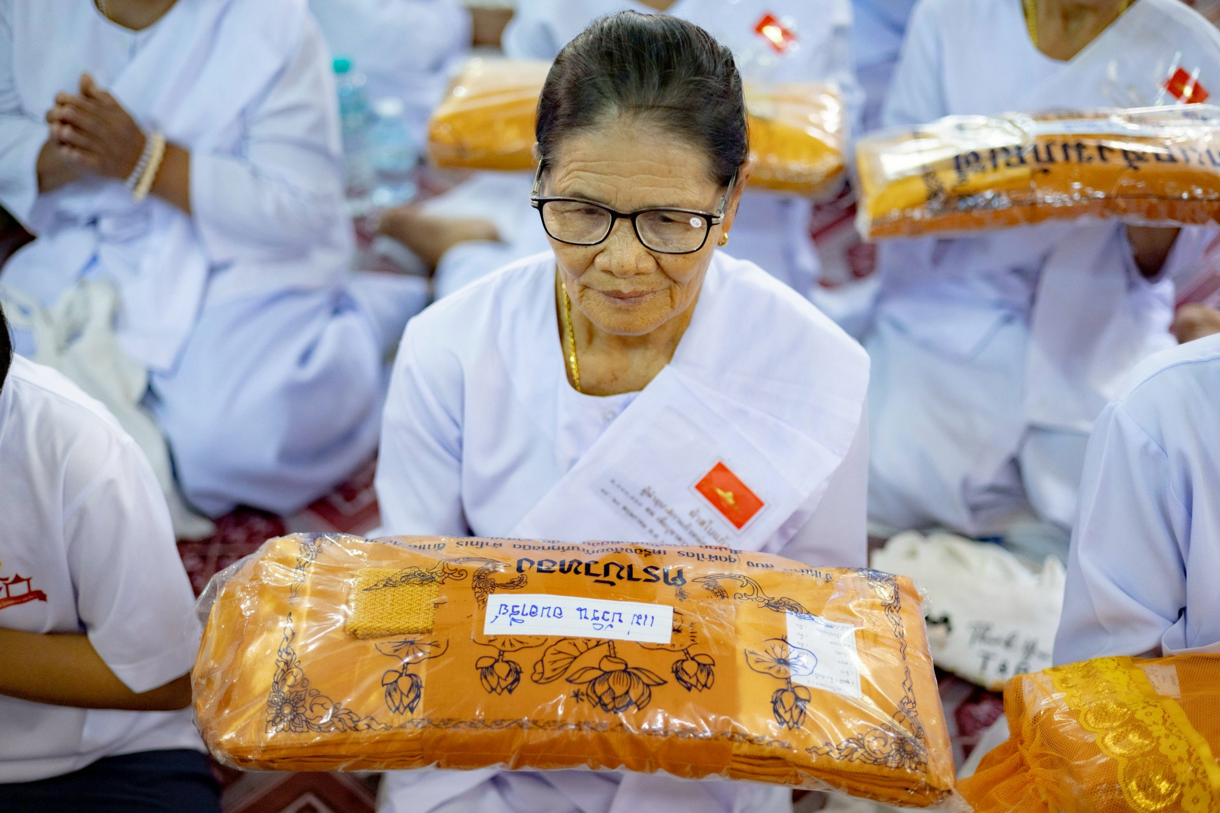ภาพร่วมพิธีกรรมวัดสว่างศรีสุขาราม