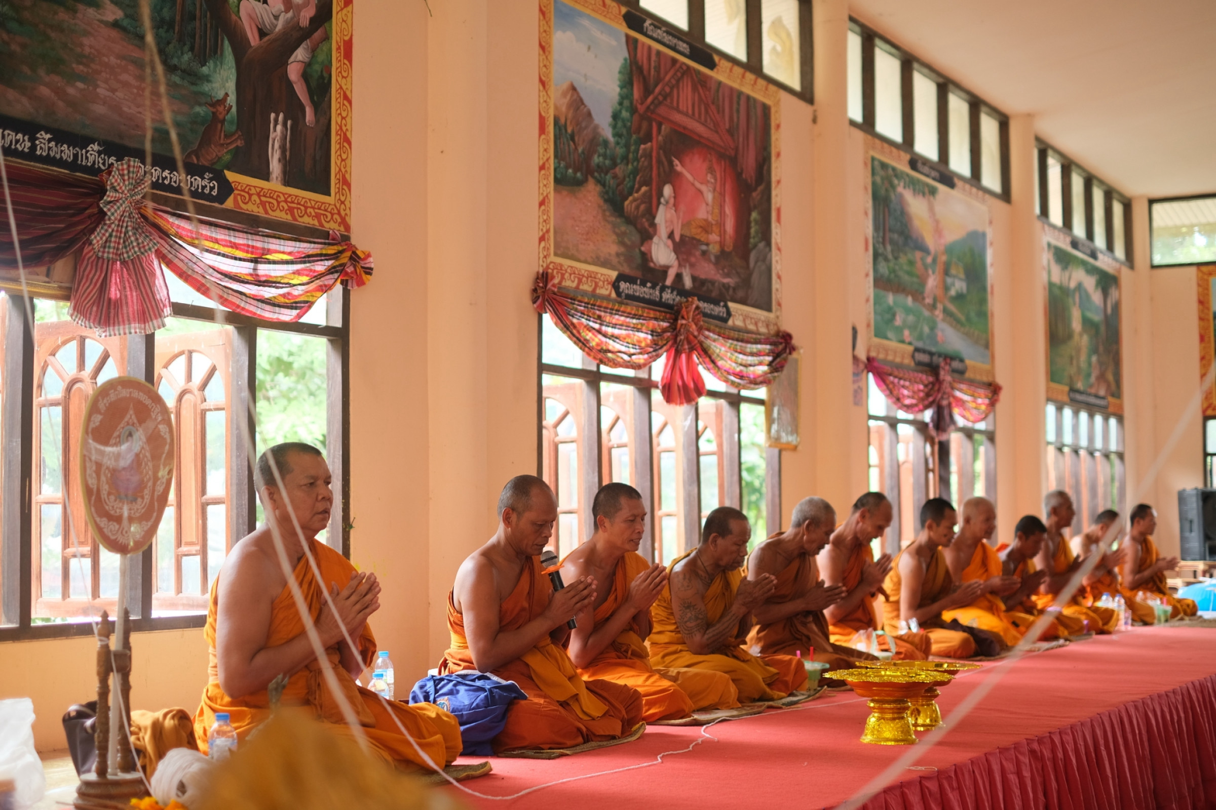 ภาพร่วมพิธีกรรมวัดชลประทาน