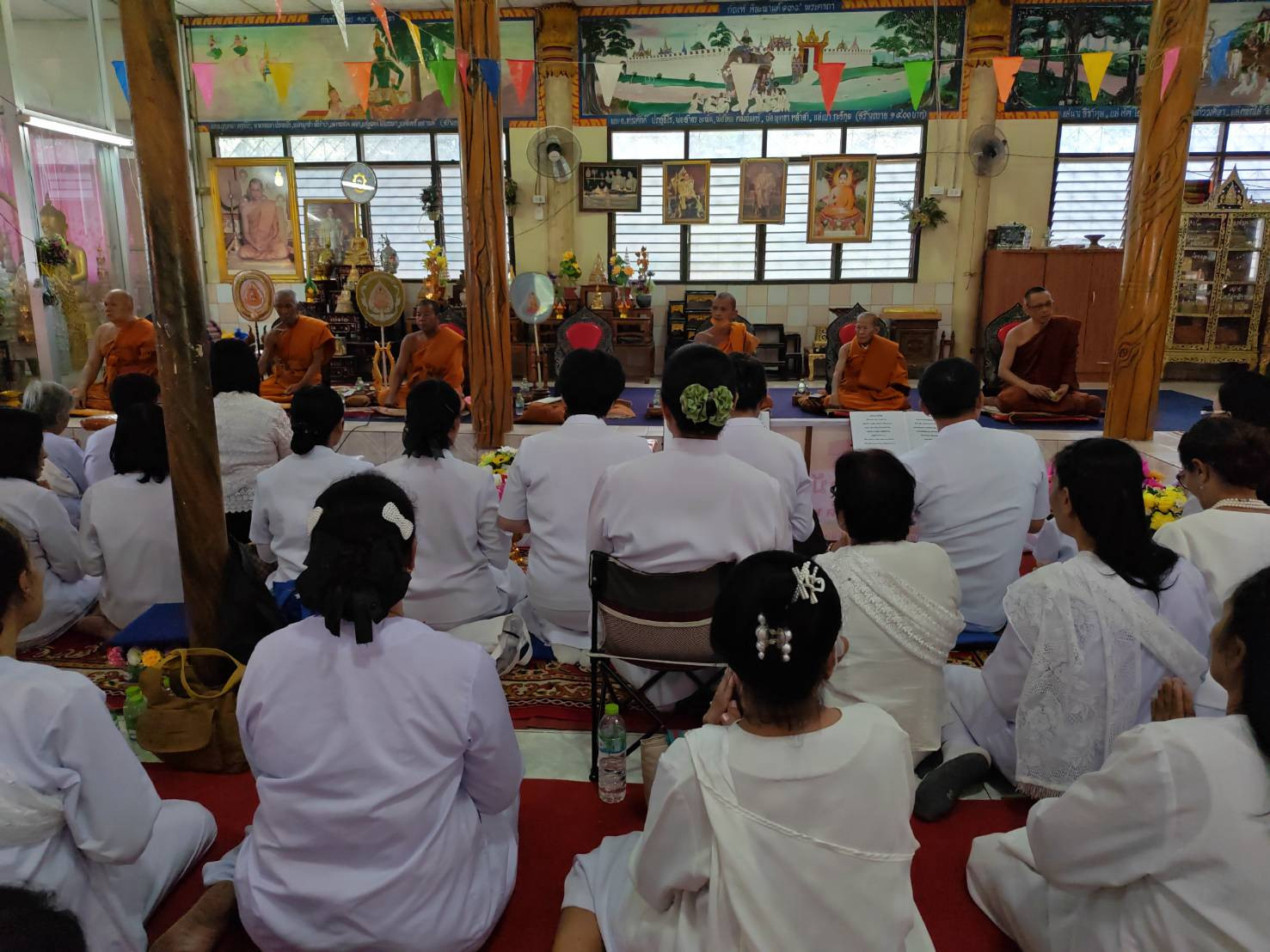 ภาพร่วมพิธีกรรมวัดวิสุทธิการาม