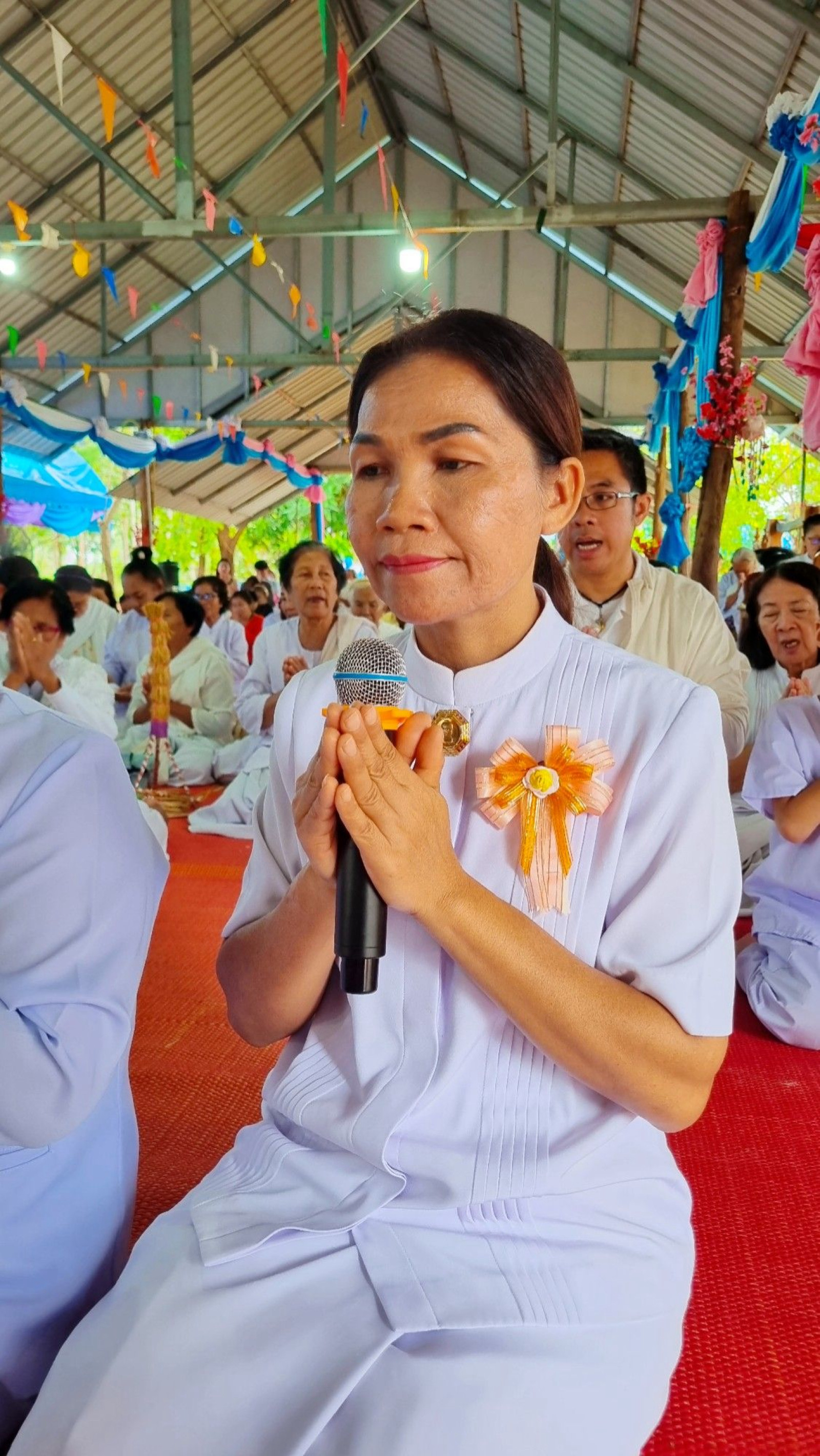 ภาพกล่าวคำถวายกฐินวัดประชาสามัคคีธรรม