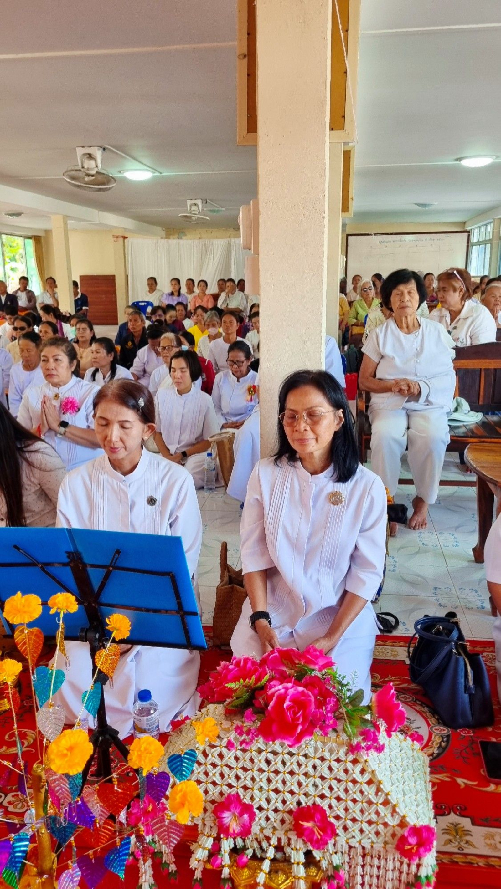 ภาพร่วมพิธีกรรมวัดประชาสามัคคีธรรม