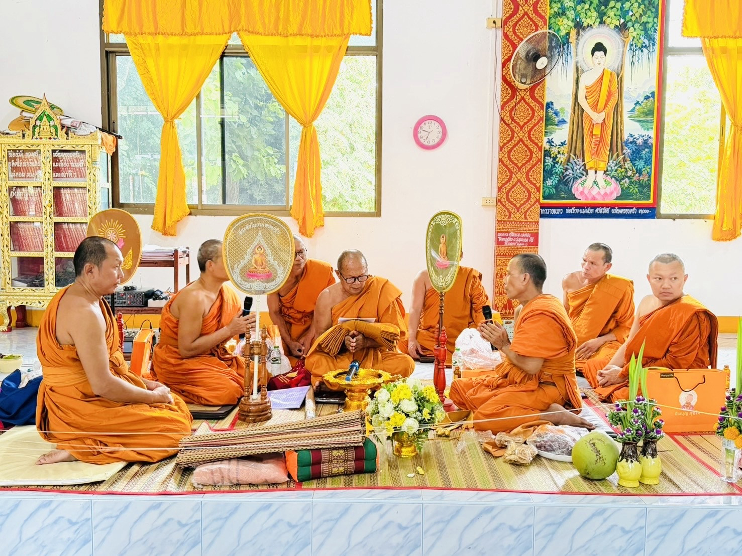 ภาพร่วมพิธีกรรมวัดศรีสุขสำราญ