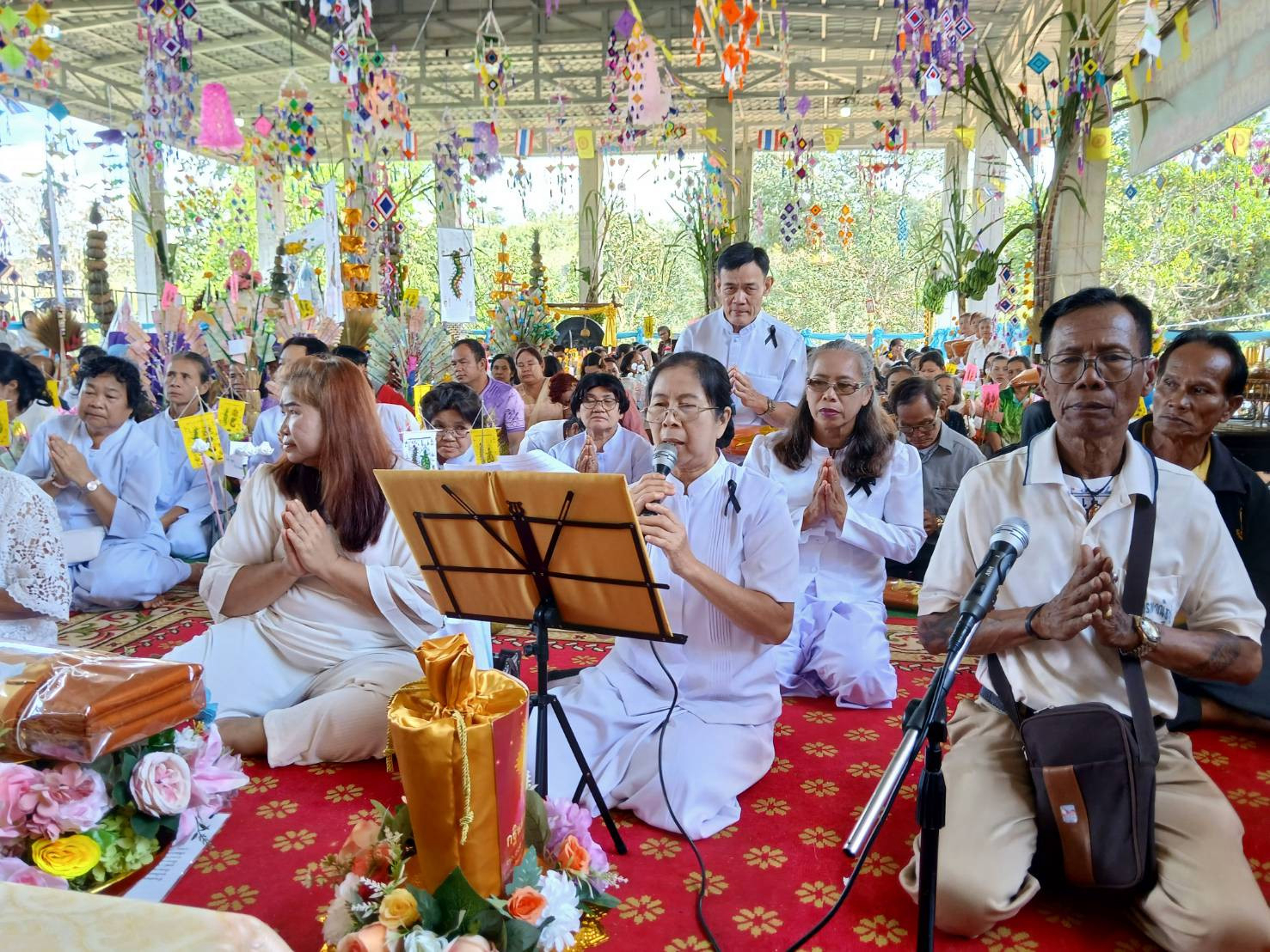 ภาพกล่าวคำถวายกฐินวัดชะอี้สุวิมลธรรมาราม