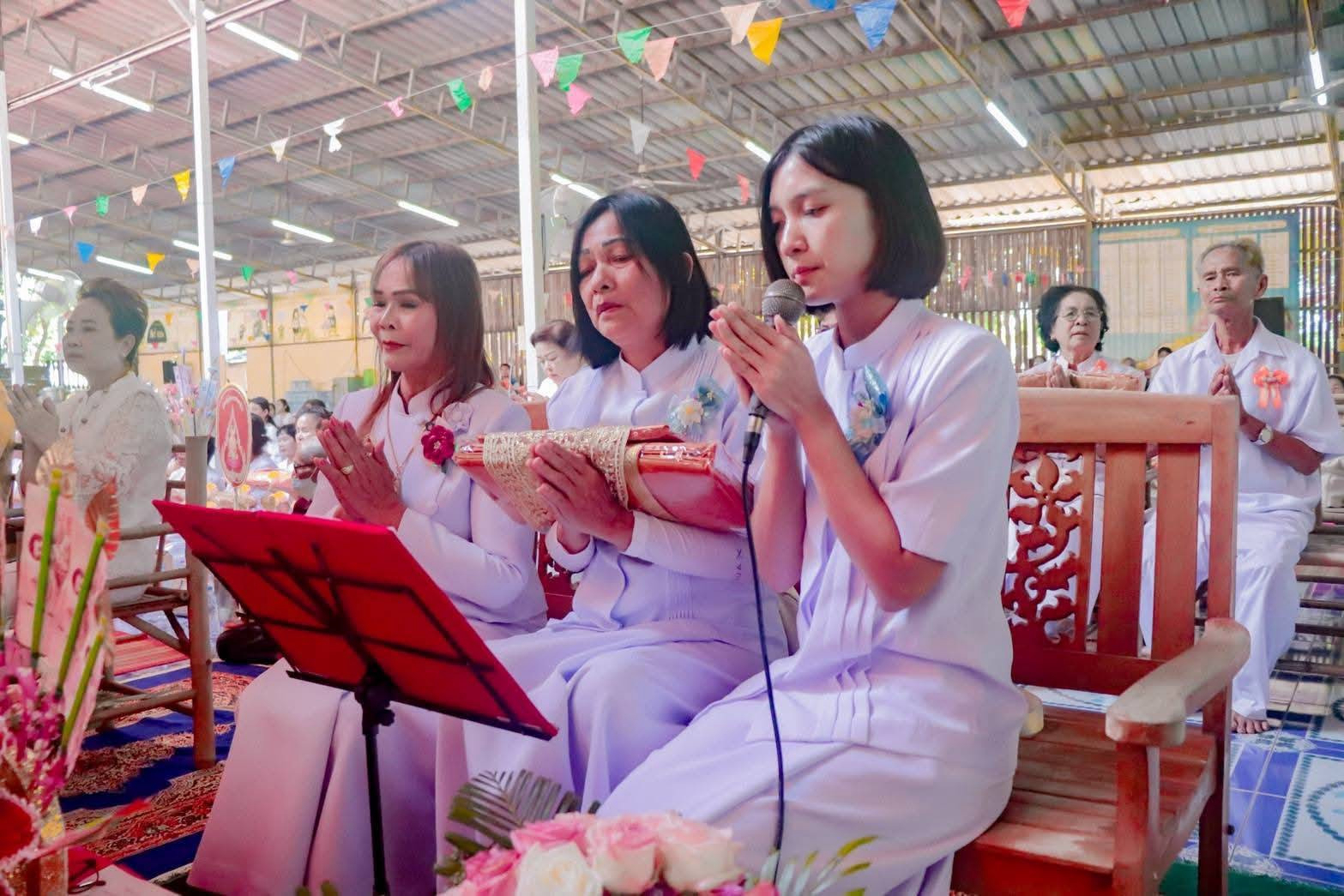 ภาพกล่าวคำถวายกฐินวัดป่าโคกกุง