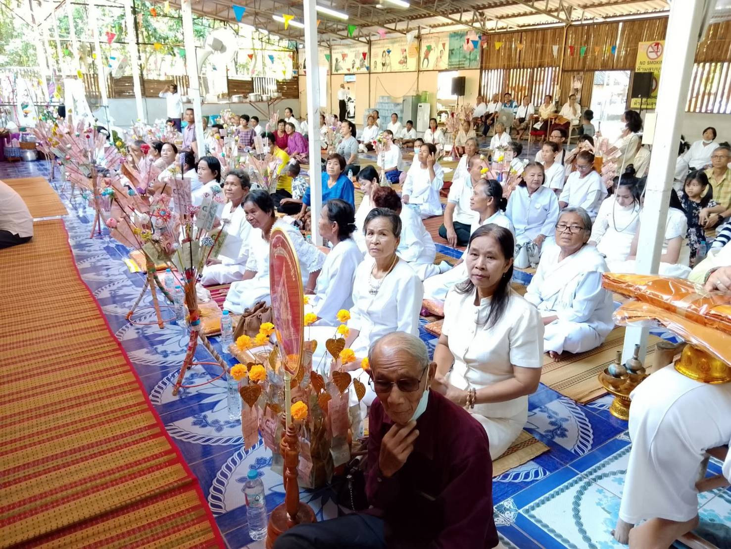 ภาพร่วมพิธีกรรมวัดป่าโคกกุง