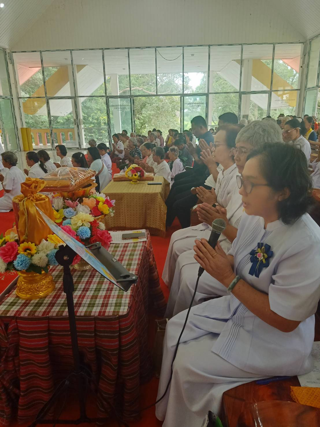 ภาพกล่าวคำถวายกฐินวัดสะเดารัตนาราม