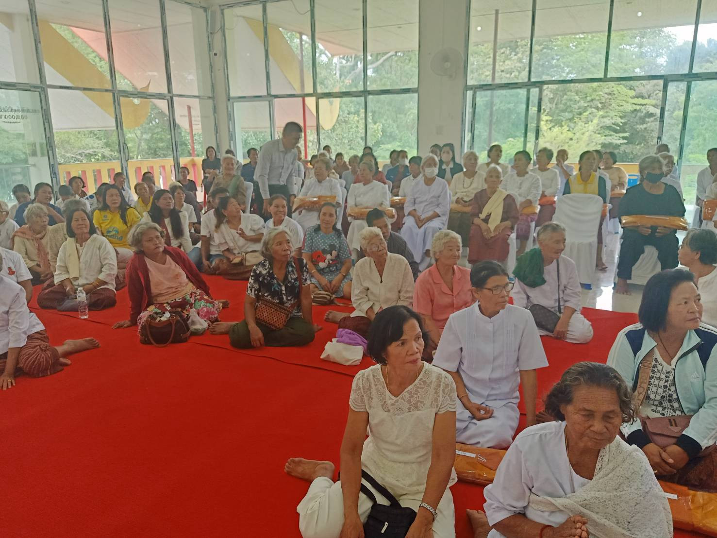 ภาพร่วมพิธีกรรมวัดสะเดารัตนาราม