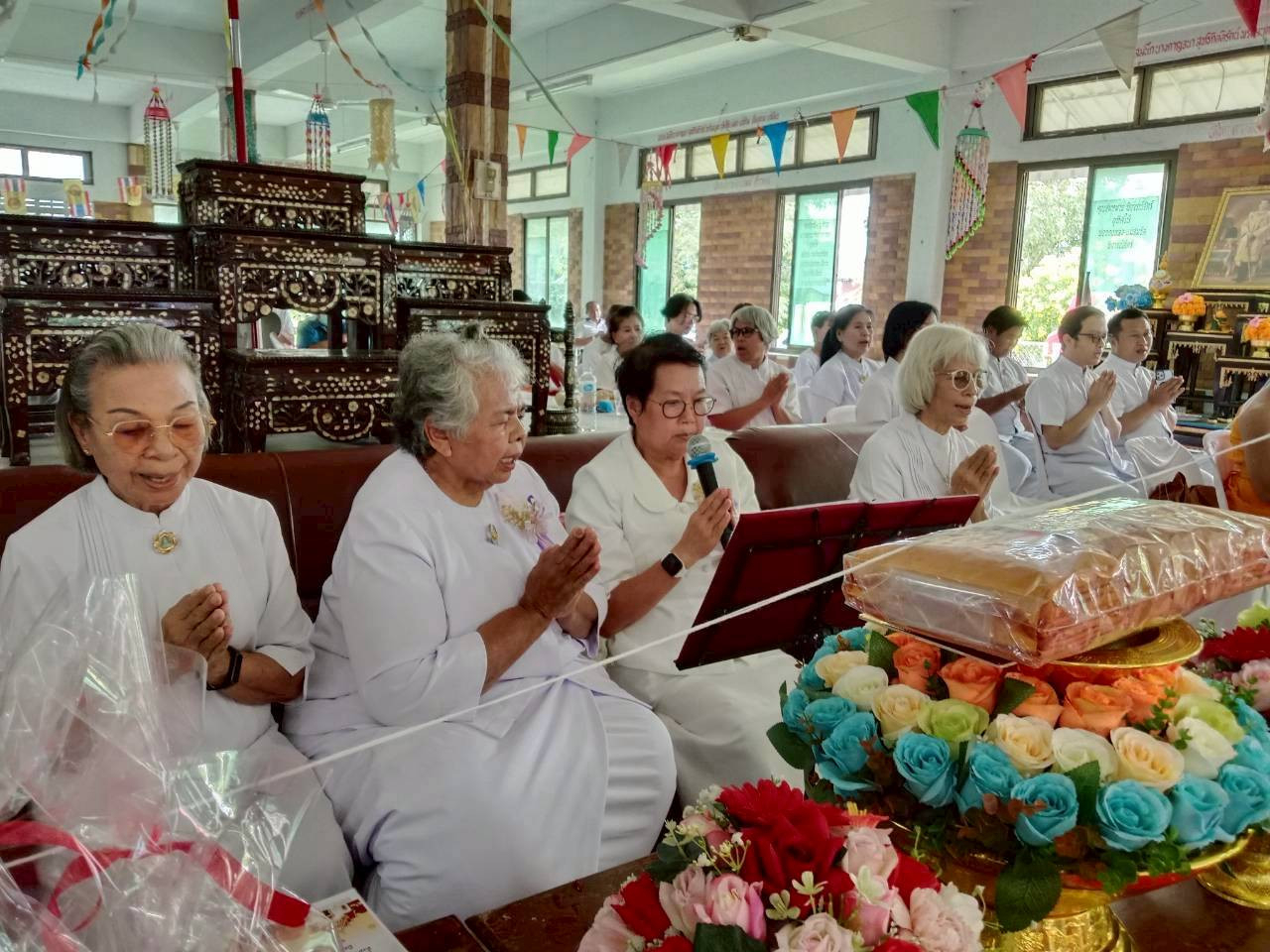 ภาพกล่าวคำถวายกฐินวัดหนองรี