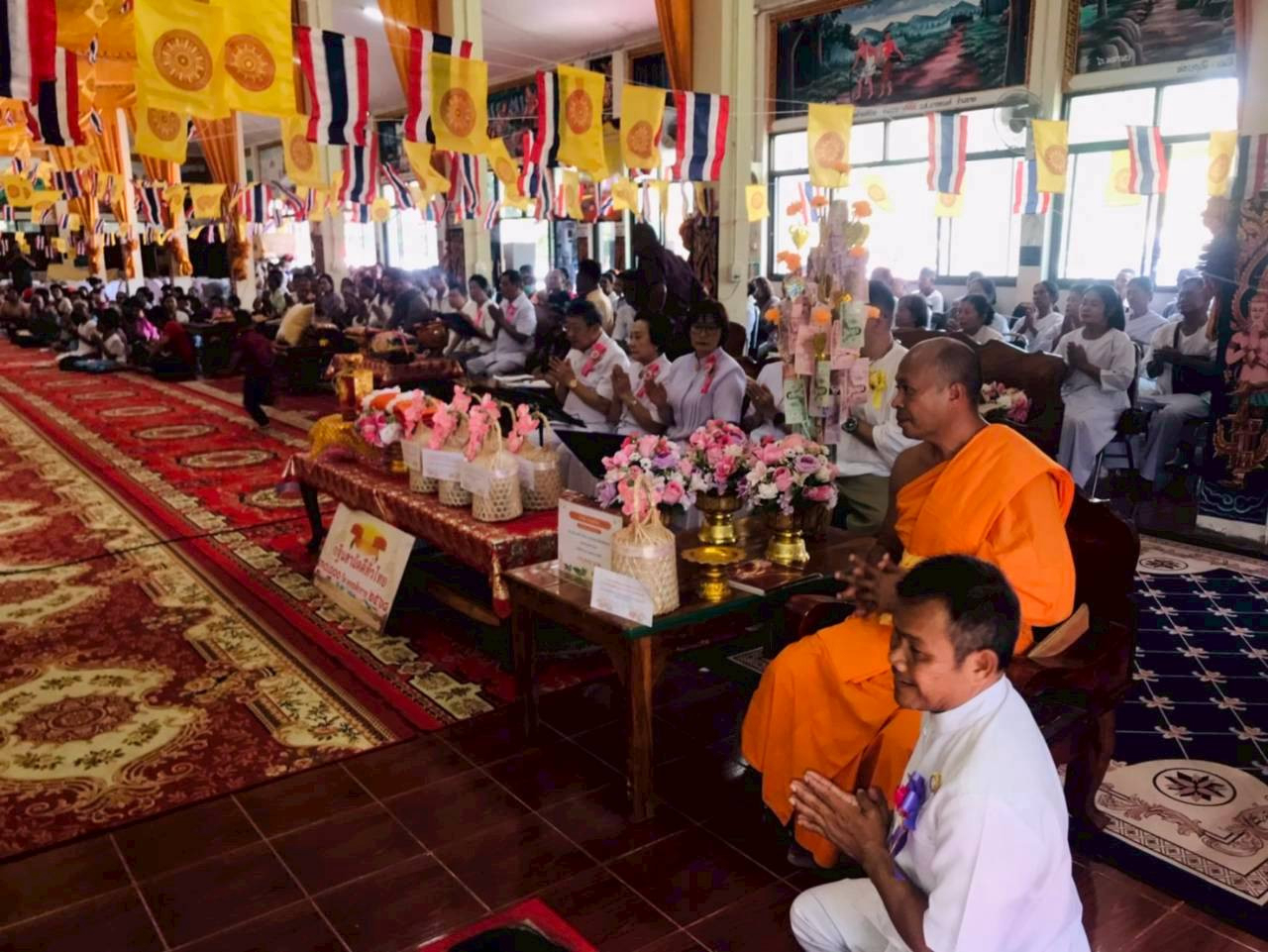 ภาพร่วมพิธีกรรมวัดทุ่งวิจิตร