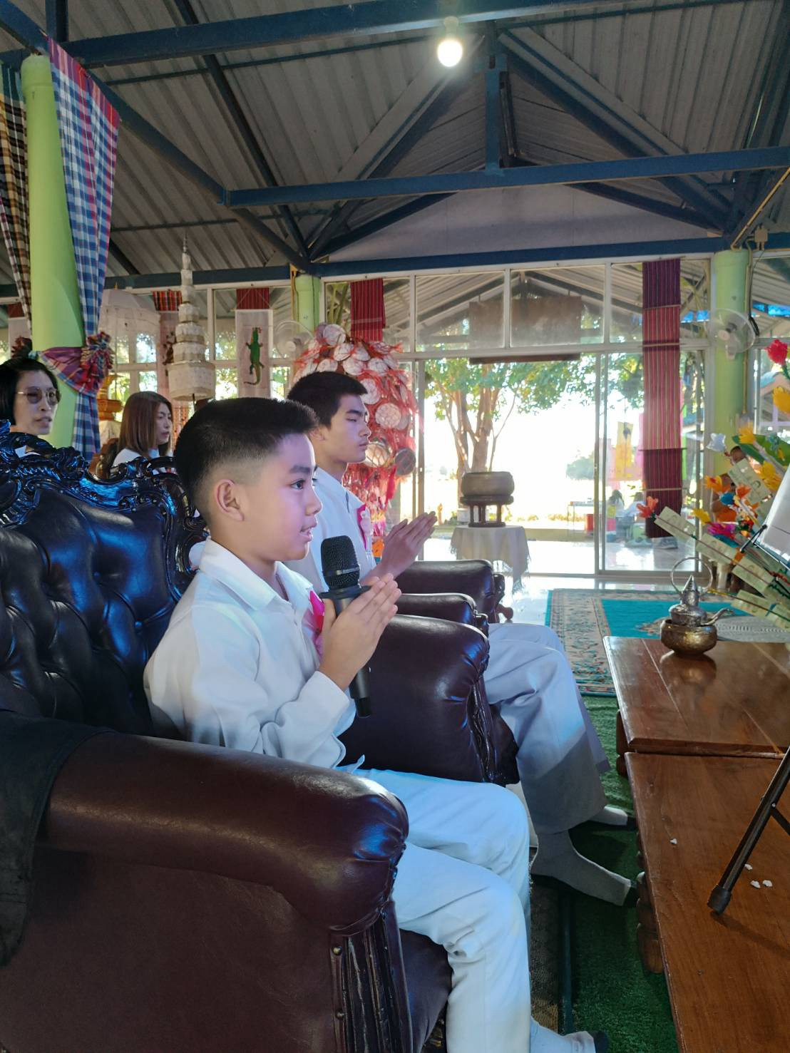 ภาพกล่าวคำถวายกฐินวัดนามะอื้น