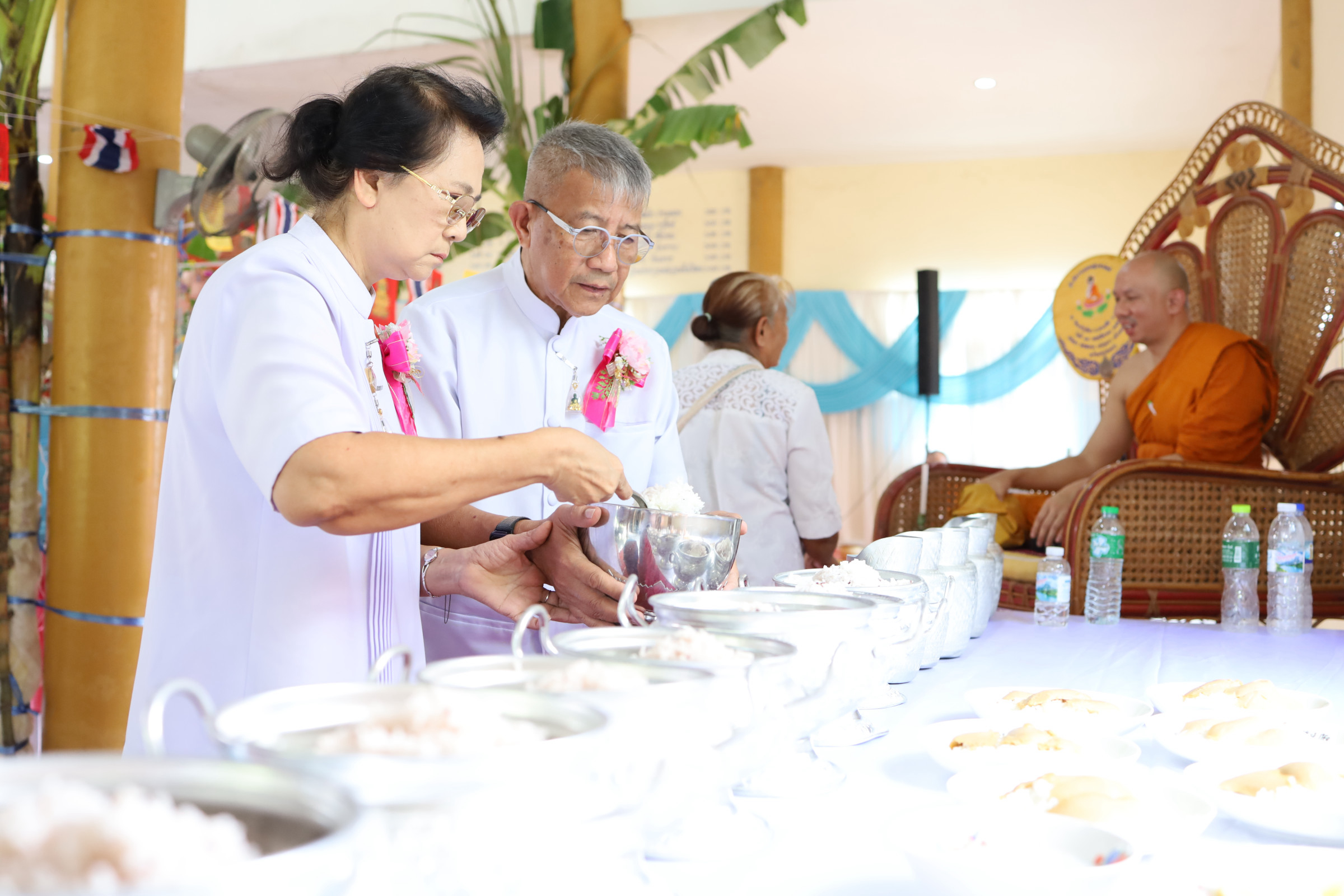 ภาพร่วมพิธีกรรมวัดนาไร่เดียว