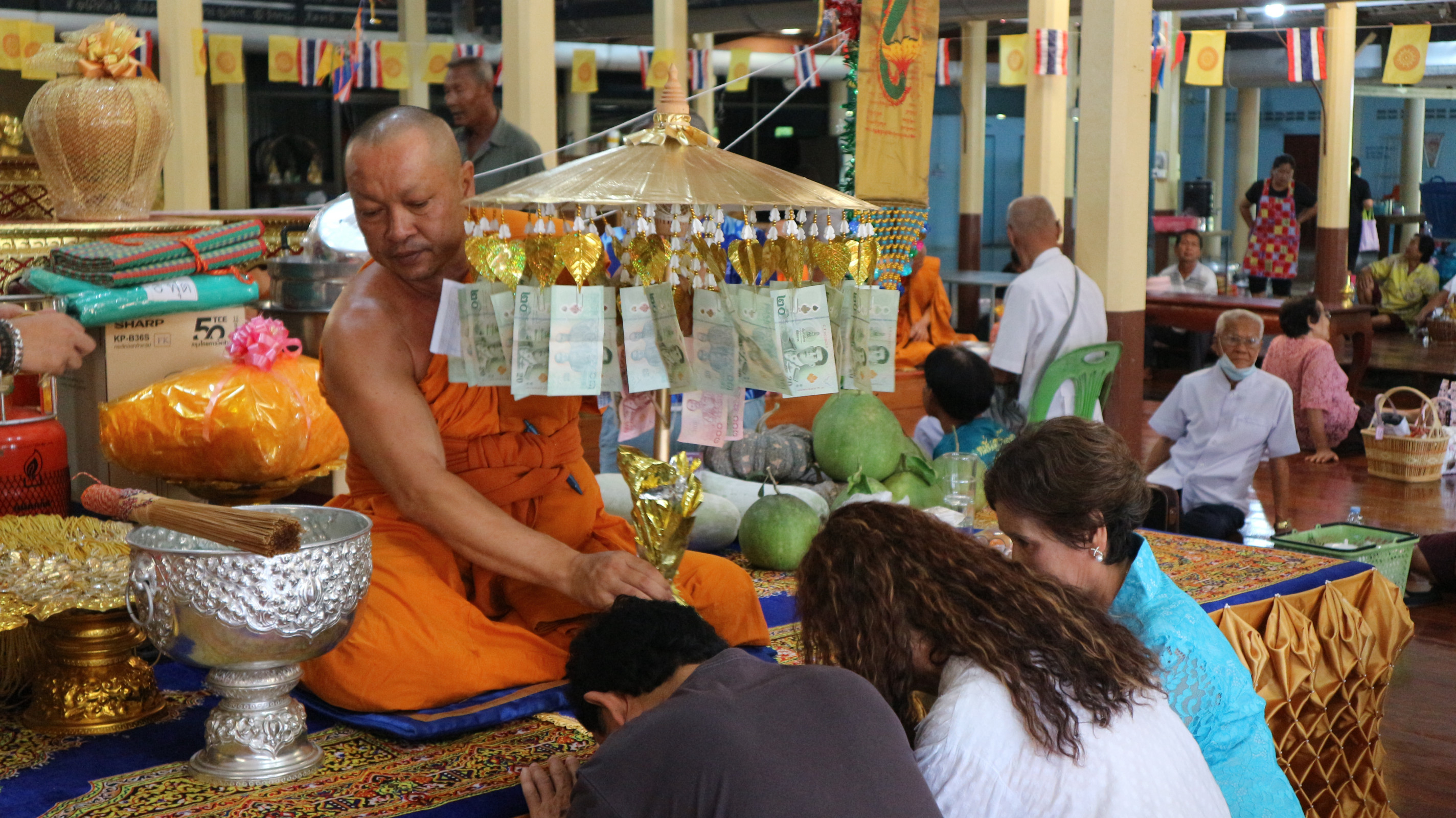 ภาพร่วมพิธีกรรมวัดสามัคคีรังสรรค์