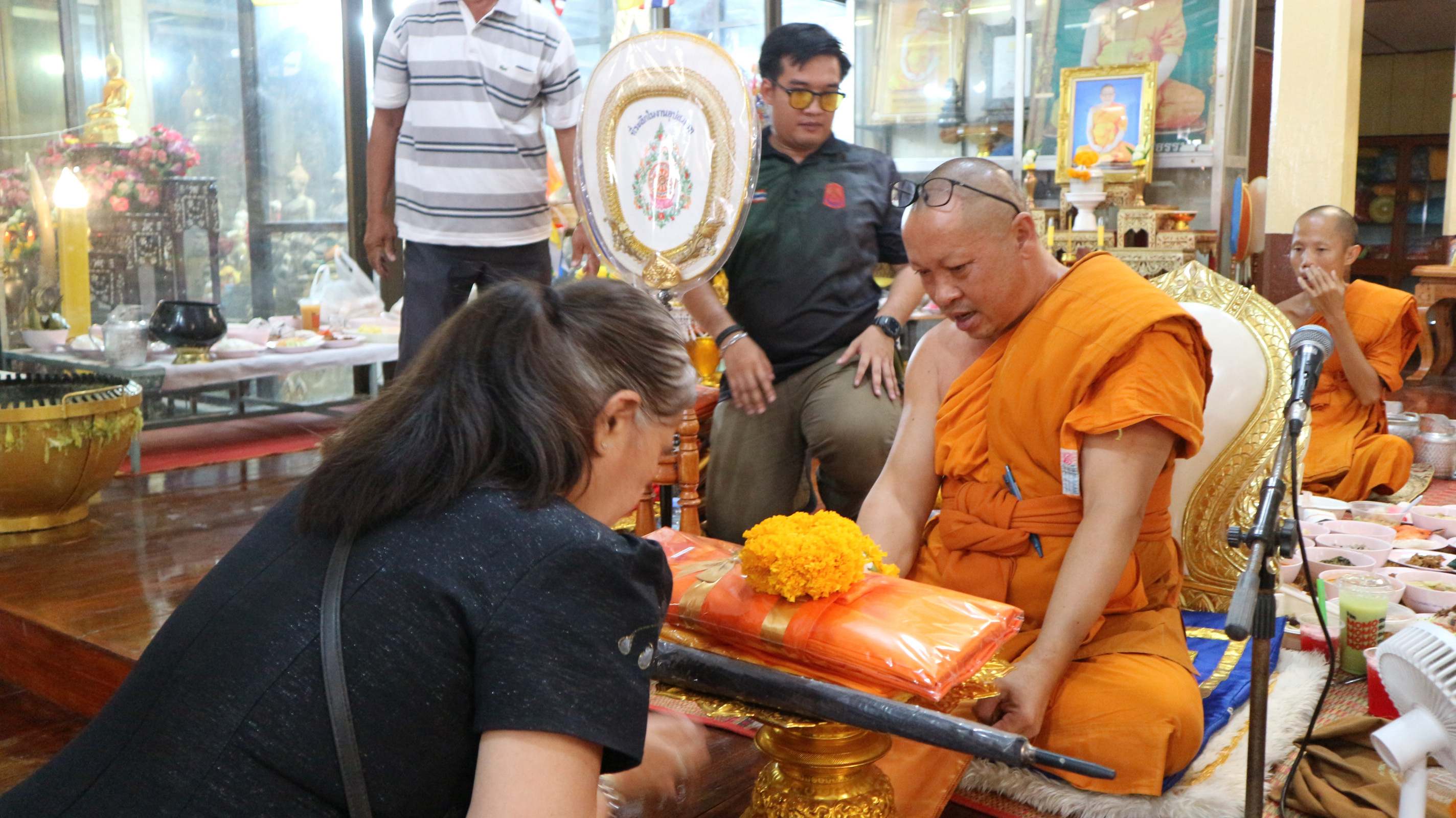 ภาพร่วมพิธีกรรมวัดสามัคคีรังสรรค์