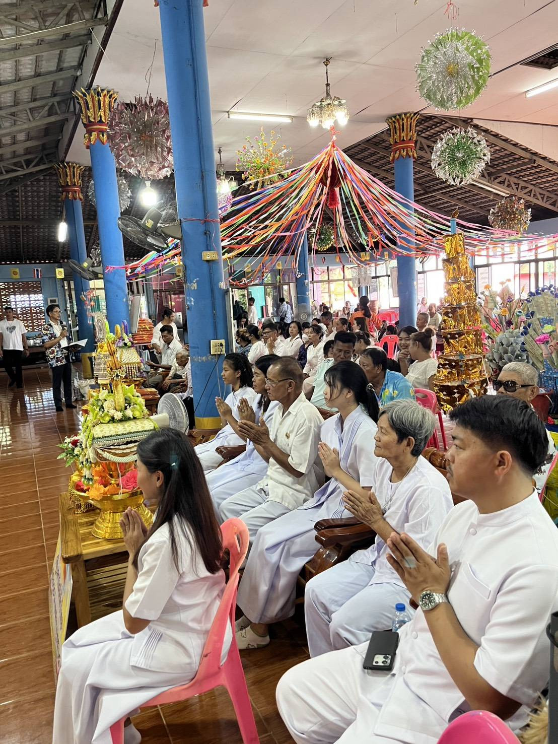 ภาพร่วมพิธีกรรมวัดชุมทหาร