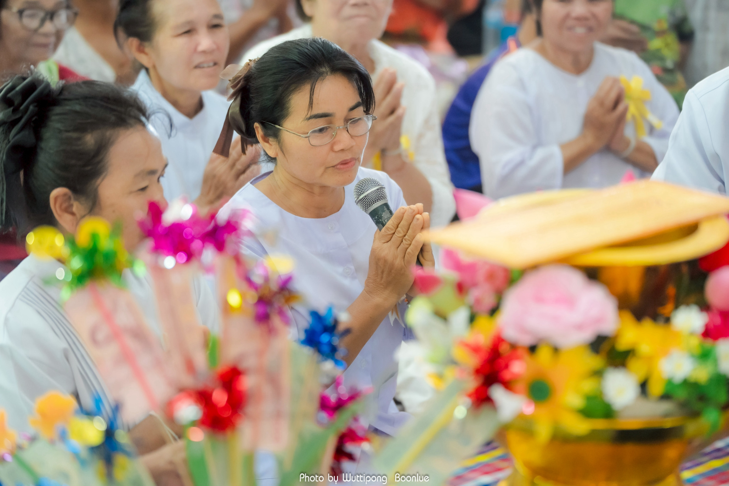 ภาพกล่าวคำถวายกฐินวัดศรีสุธรรมาราม