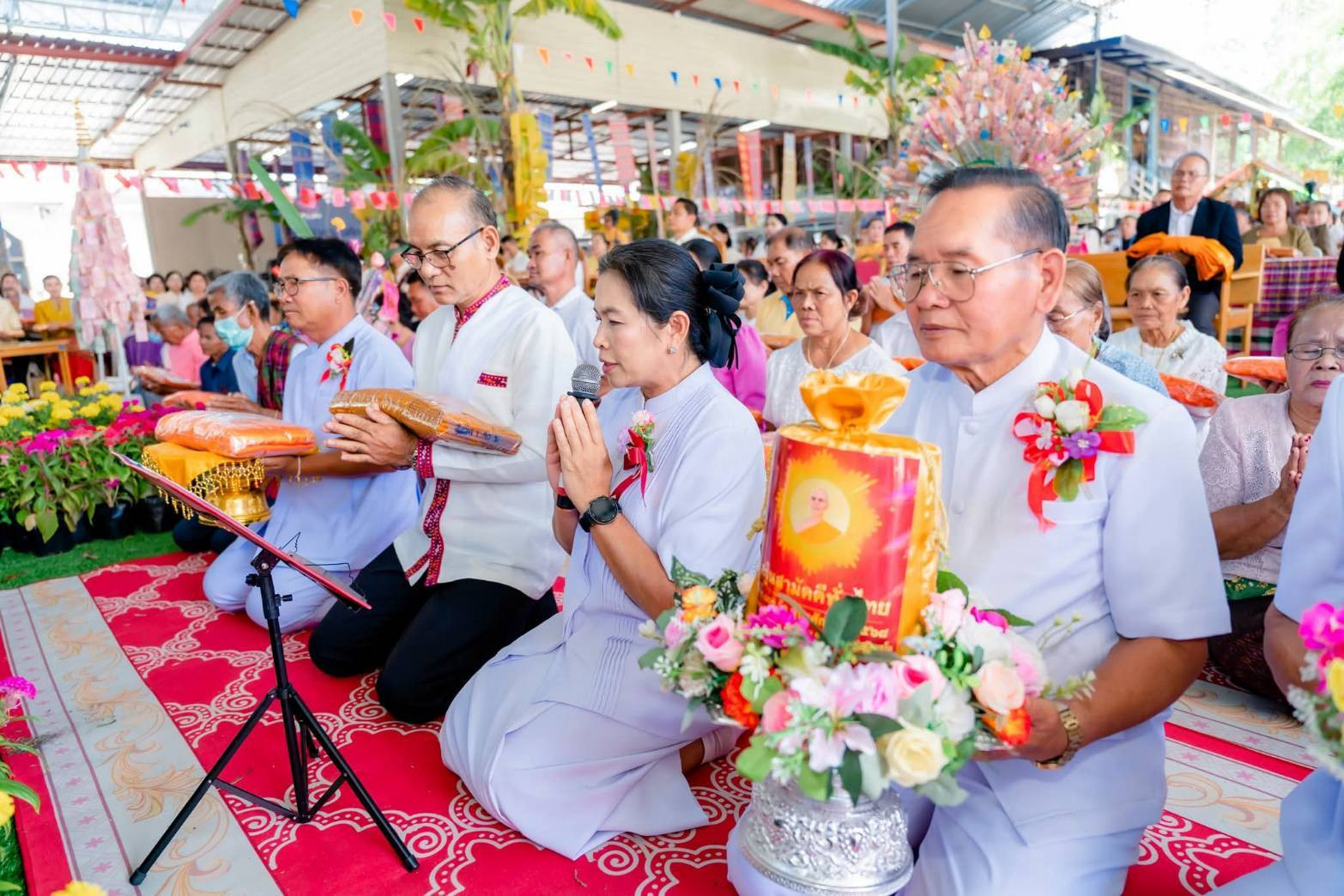 ภาพกล่าวคำถวายกฐินวัดโพธิการาม