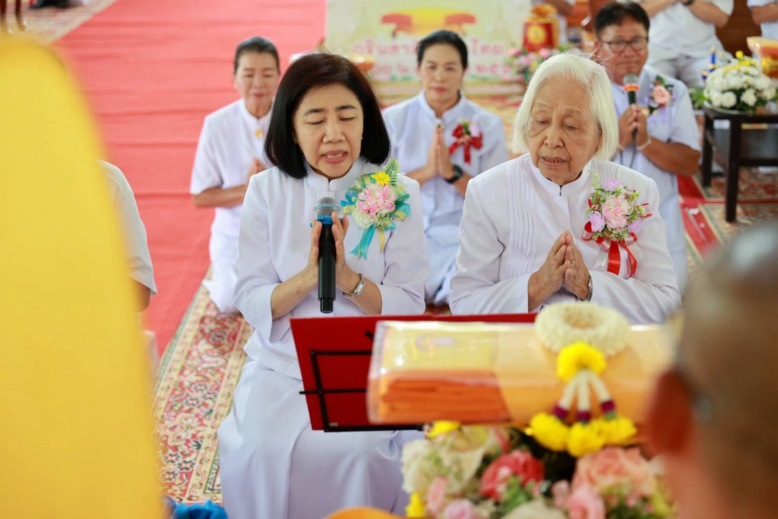 ภาพกล่าวคำถวายกฐินวัดรัตนปทุม