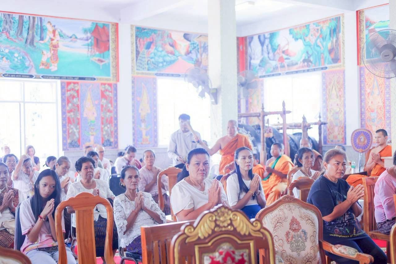 ภาพร่วมพิธีกรรมวัดนาเลาะ