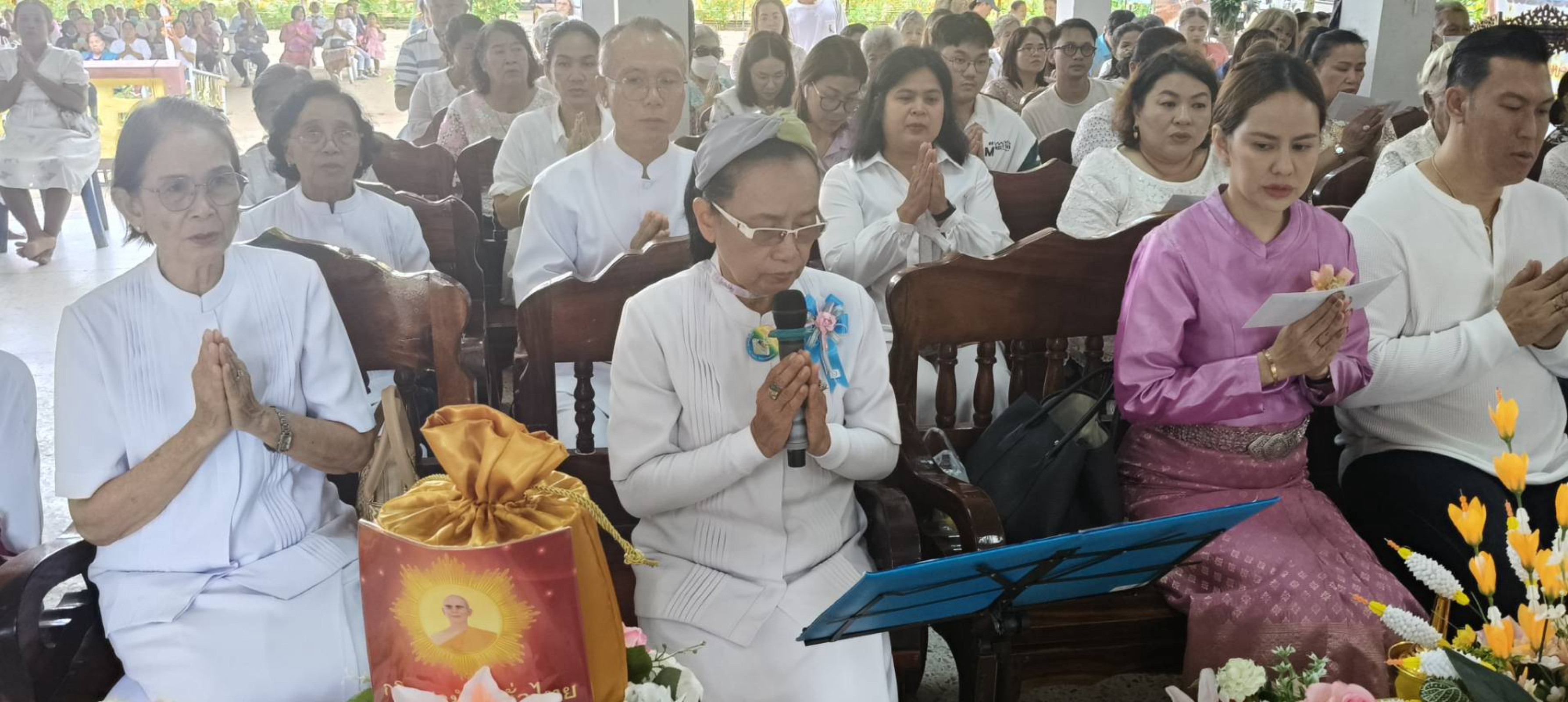 ภาพกล่าวคำถวายกฐินวัดพังสิงห์