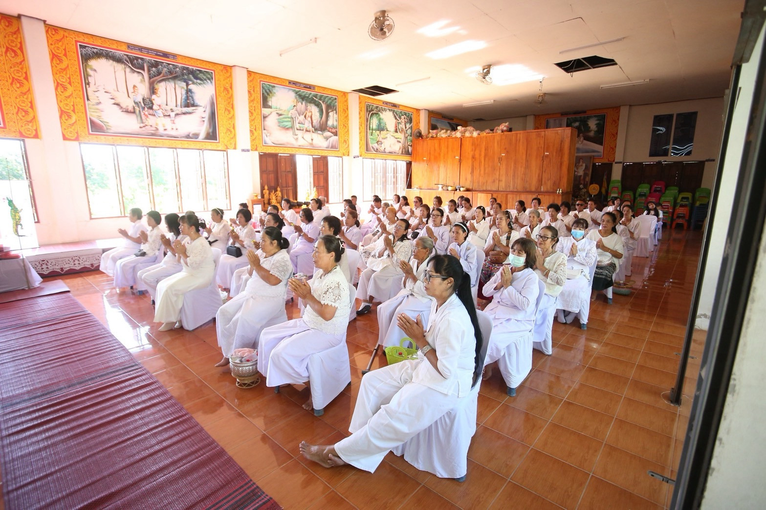 ภาพร่วมพิธีกรรมวัดป่ายาง