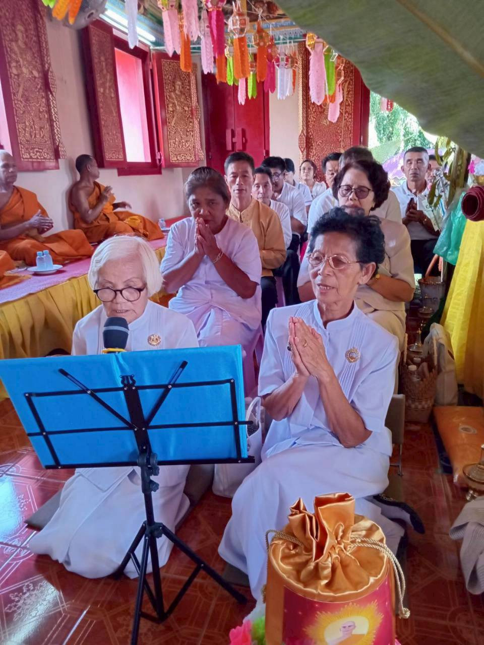 ภาพกล่าวคำถวายกฐินวัดไทรพร้าว