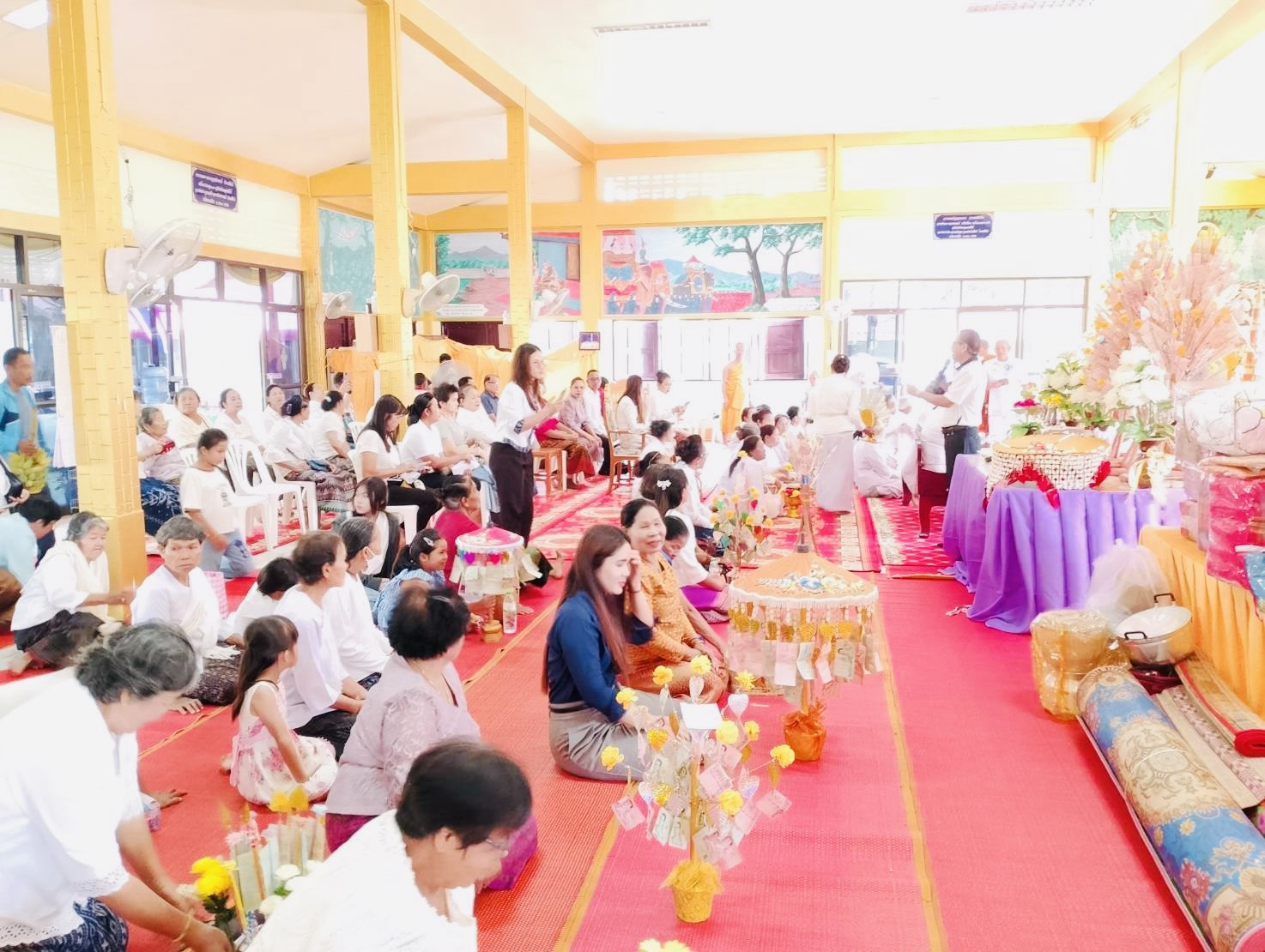 ภาพร่วมพิธีกรรมวัดศิริสมบูรณ์(สิริสมบูรณ์)