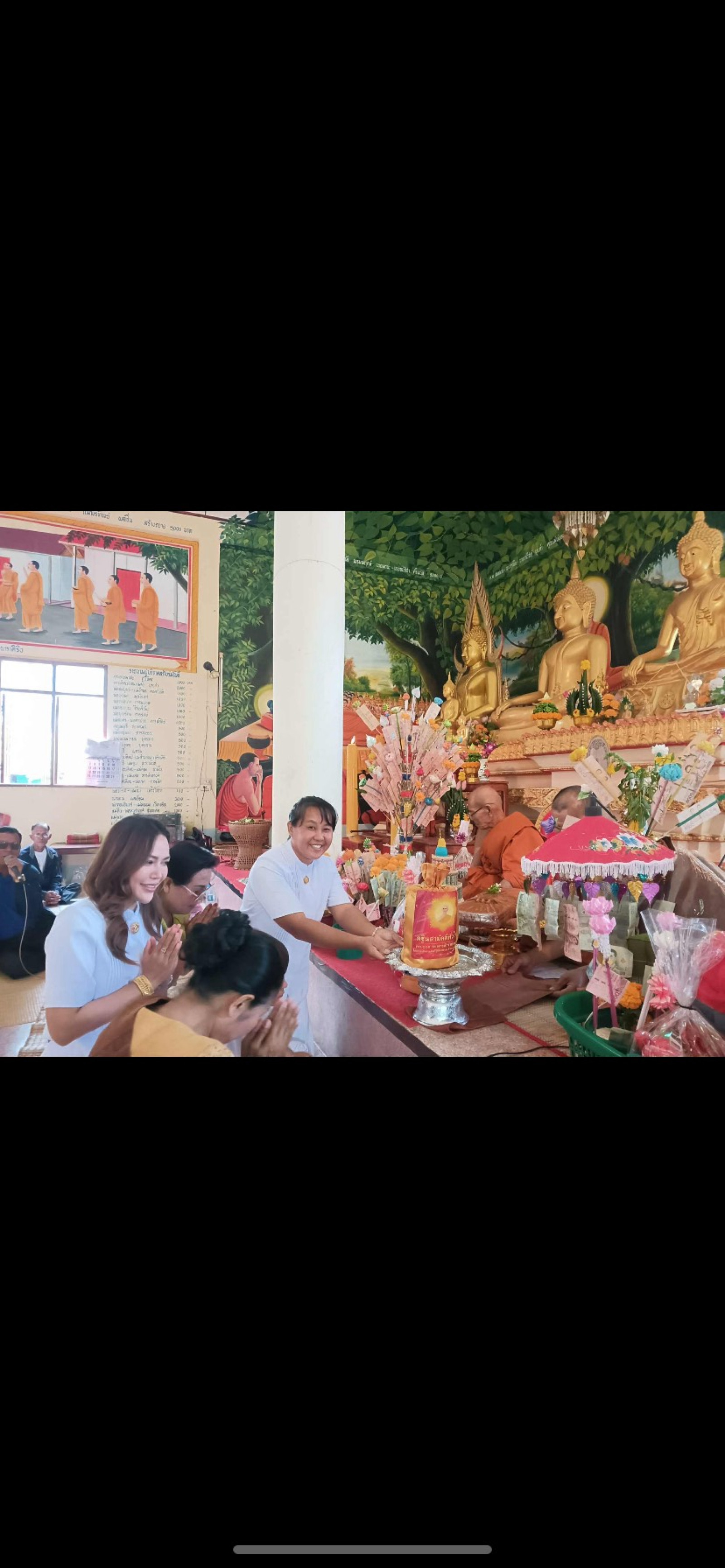 ภาพกล่าวคำถวายกฐินวัดบูรพา