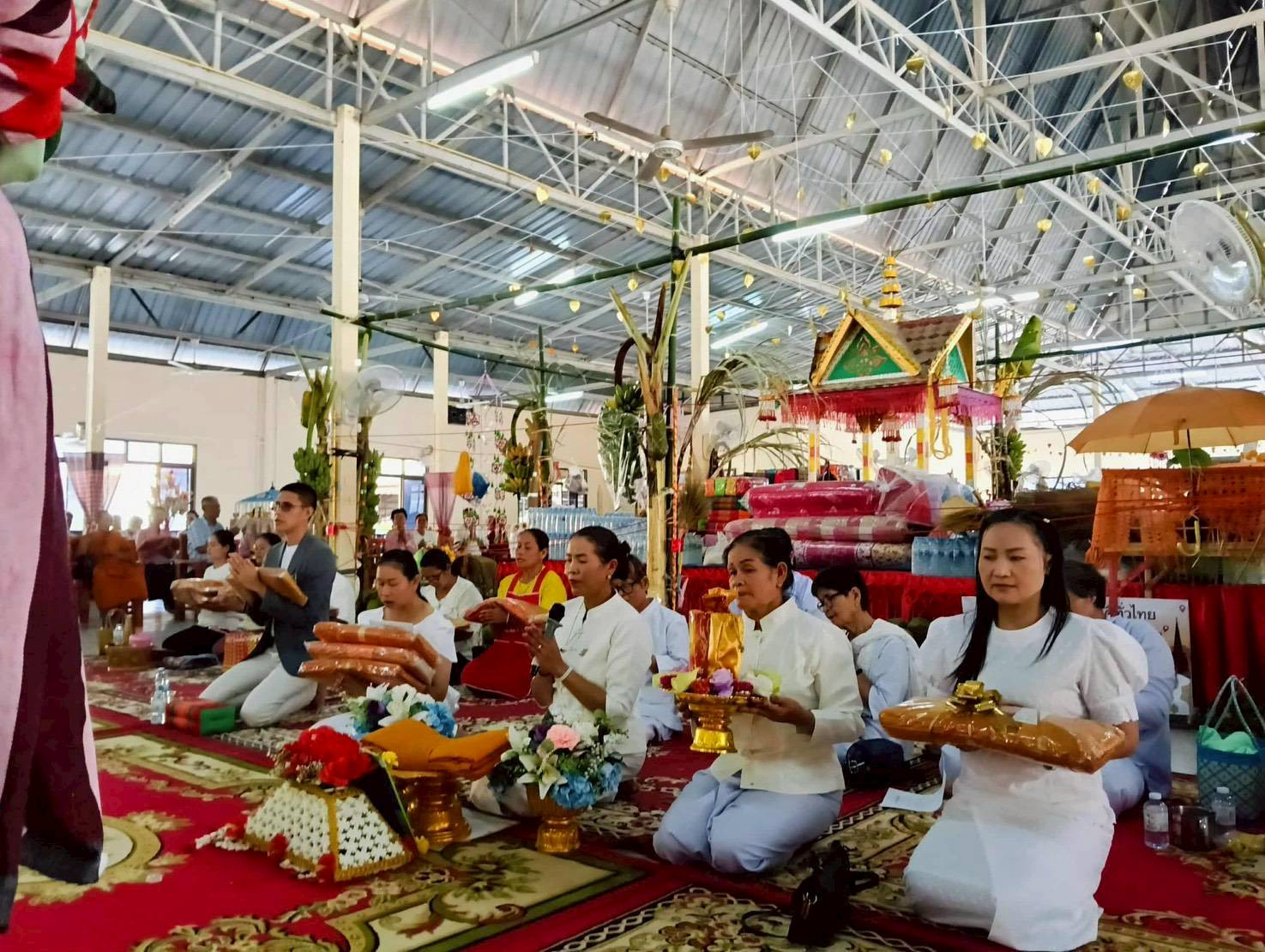 ภาพกล่าวคำถวายกฐินวัดท่ากระบือ