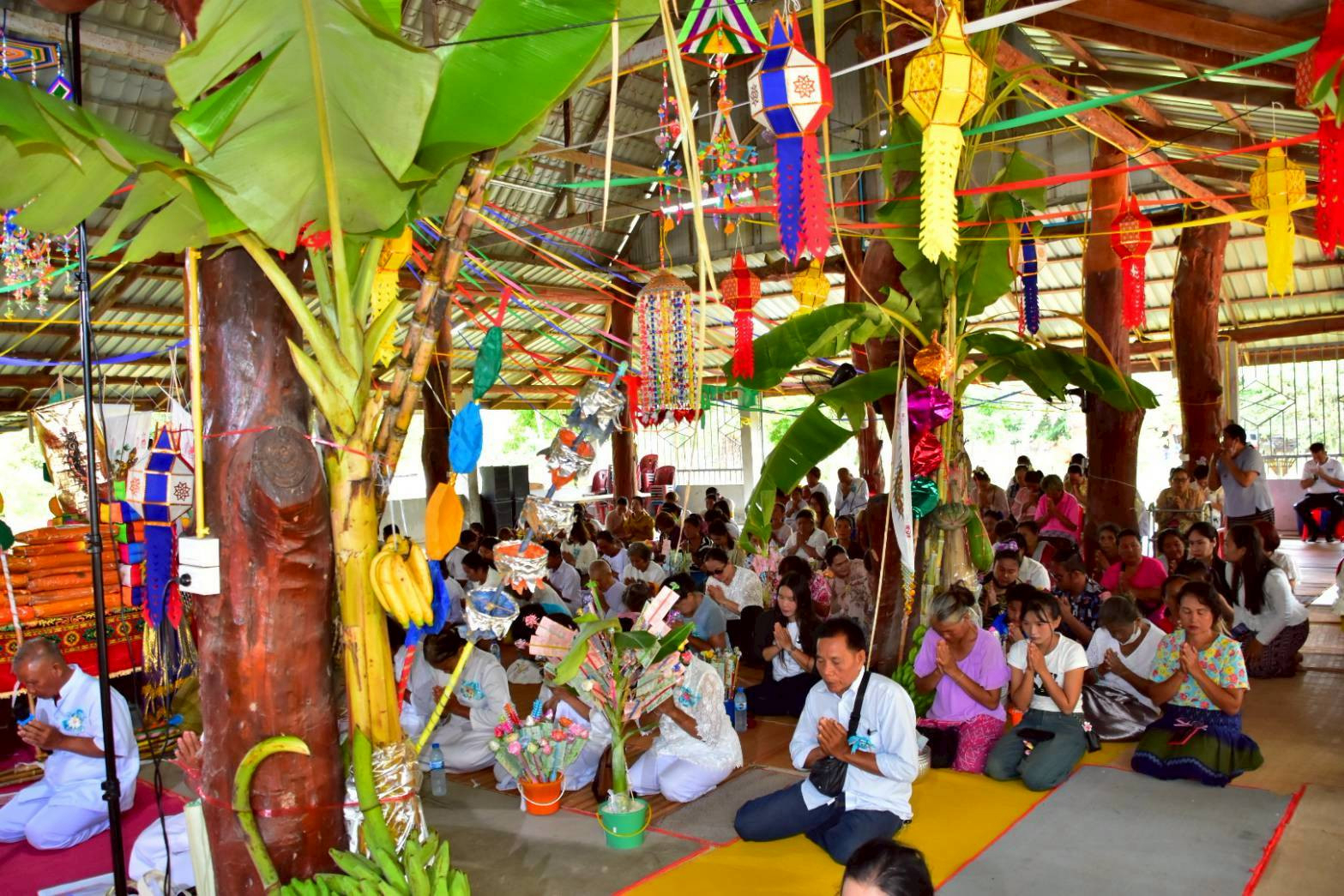 ภาพร่วมพิธีกรรมวัดสุทธิจิตตาราม