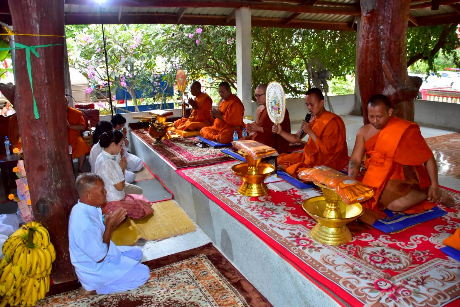 ภาพร่วมพิธีกรรมวัดสุทธิจิตตาราม