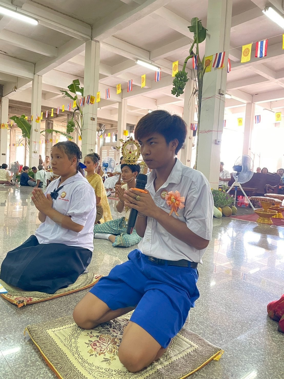 ภาพกล่าวคำถวายกฐินวัดสกุณปักษี