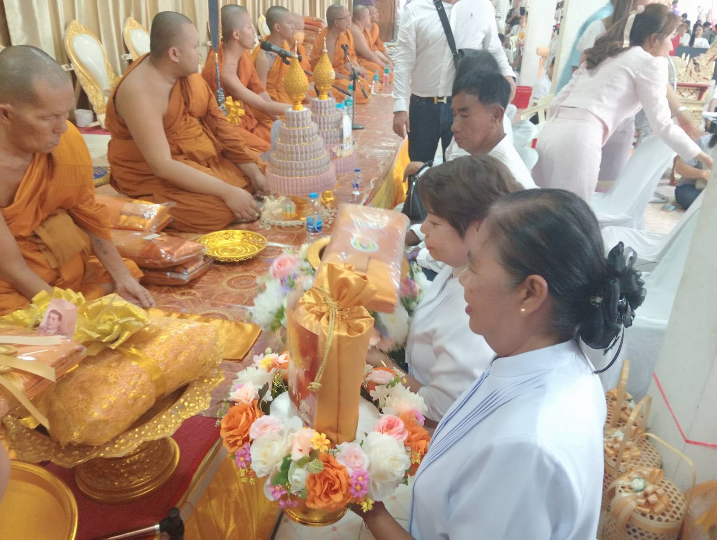 ภาพร่วมพิธีกรรมวัดอัษฎาราม