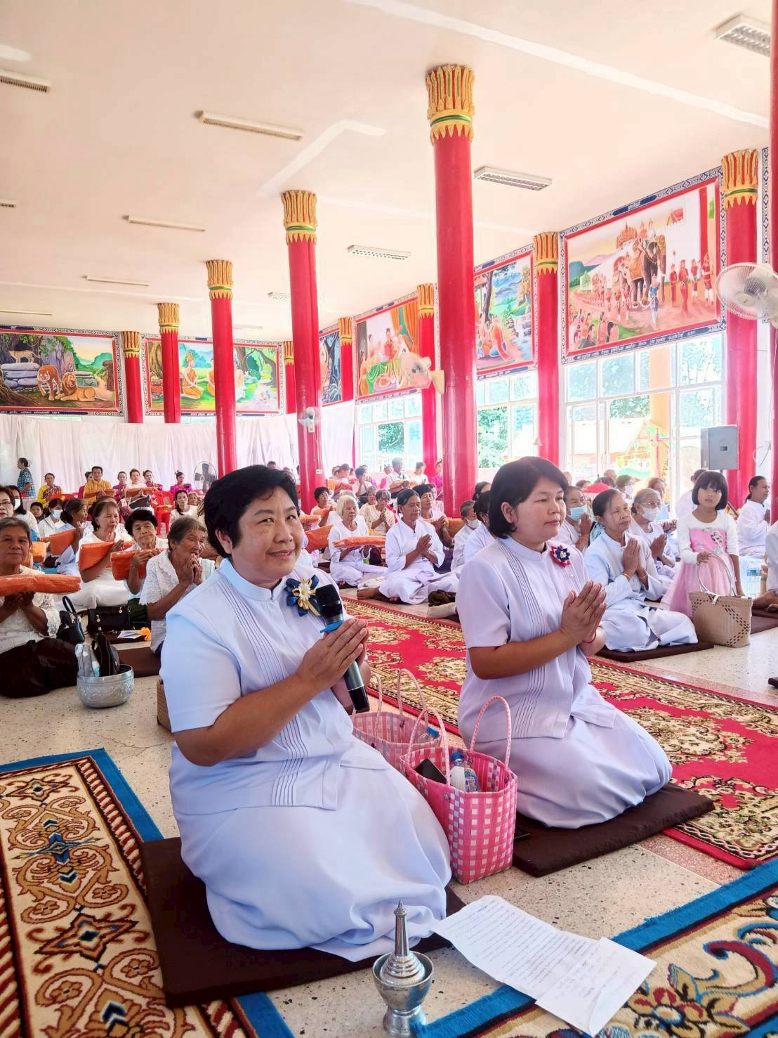 ภาพร่วมพิธีกรรมวัดประดู่คงคาวนาราม