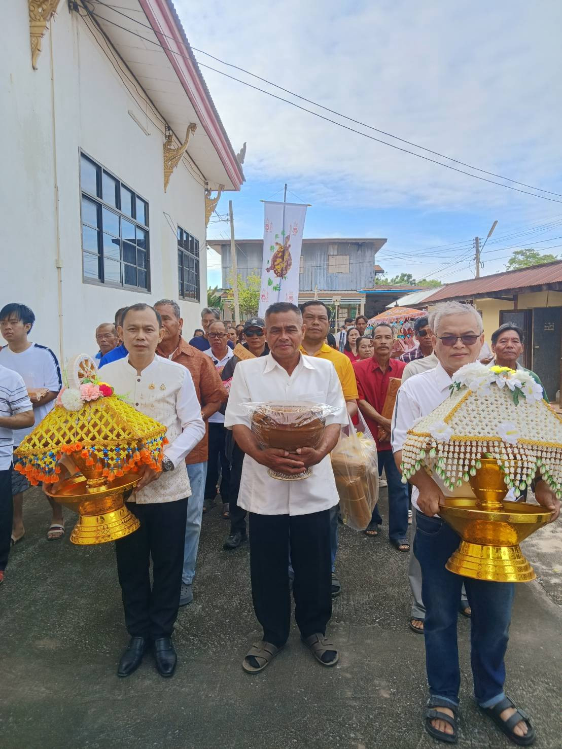 ภาพร่วมพิธีกรรมวัดจันทรังษี
