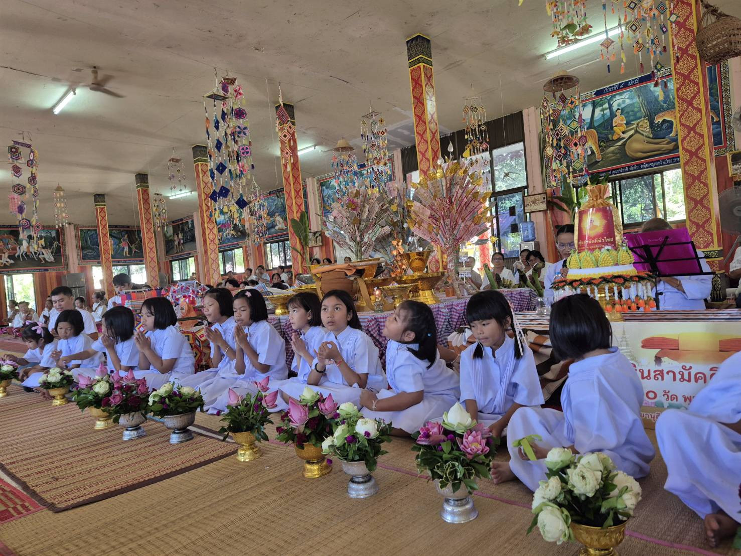 ภาพร่วมพิธีกรรมวัดอุดร