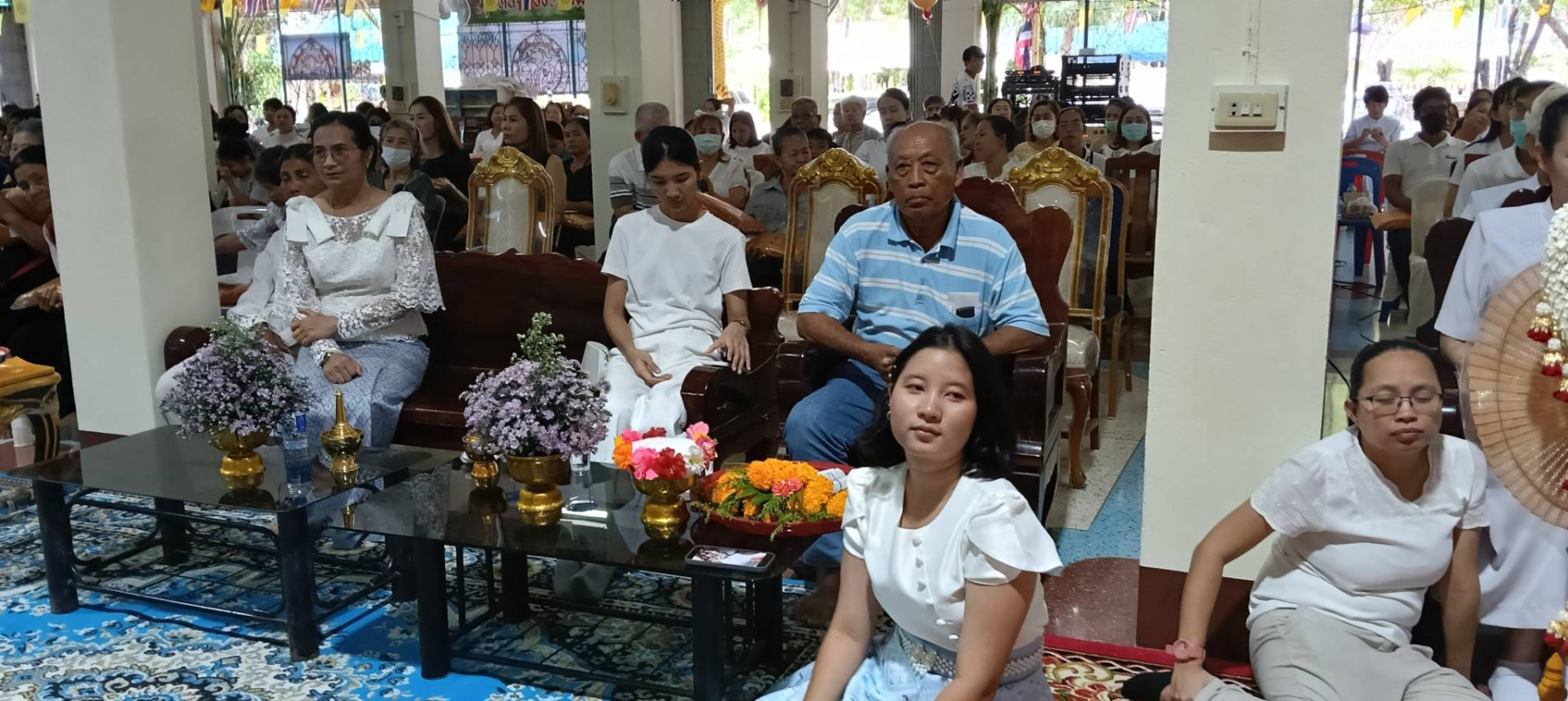 ภาพร่วมพิธีกรรมวัดดอนคราม