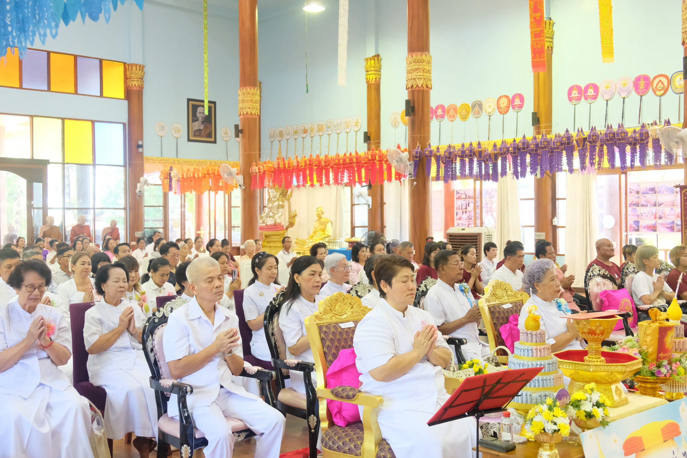 ภาพร่วมพิธีกรรมวัดมงคลธรรมกายาราม