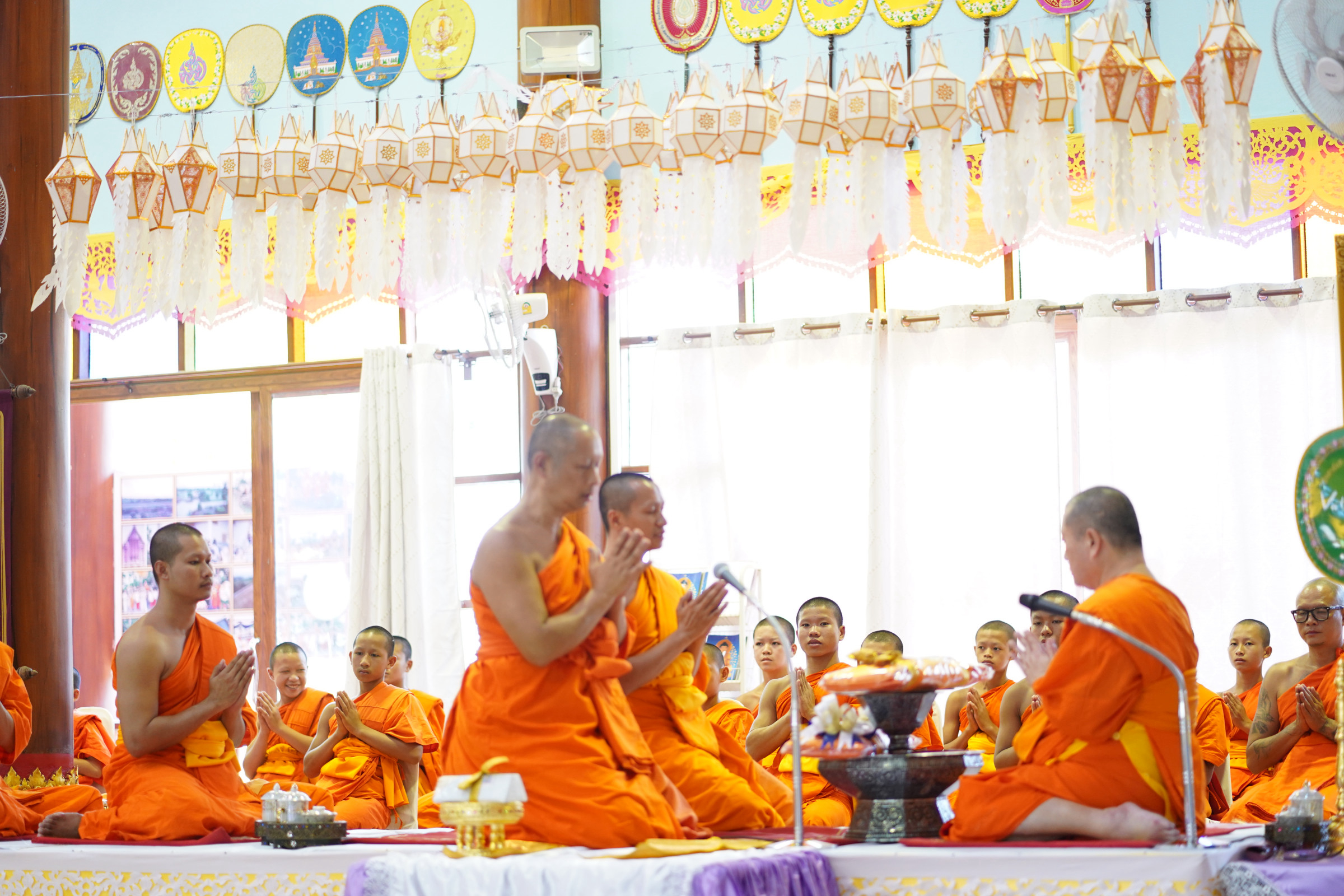 ภาพร่วมพิธีกรรมวัดมงคลธรรมกายาราม