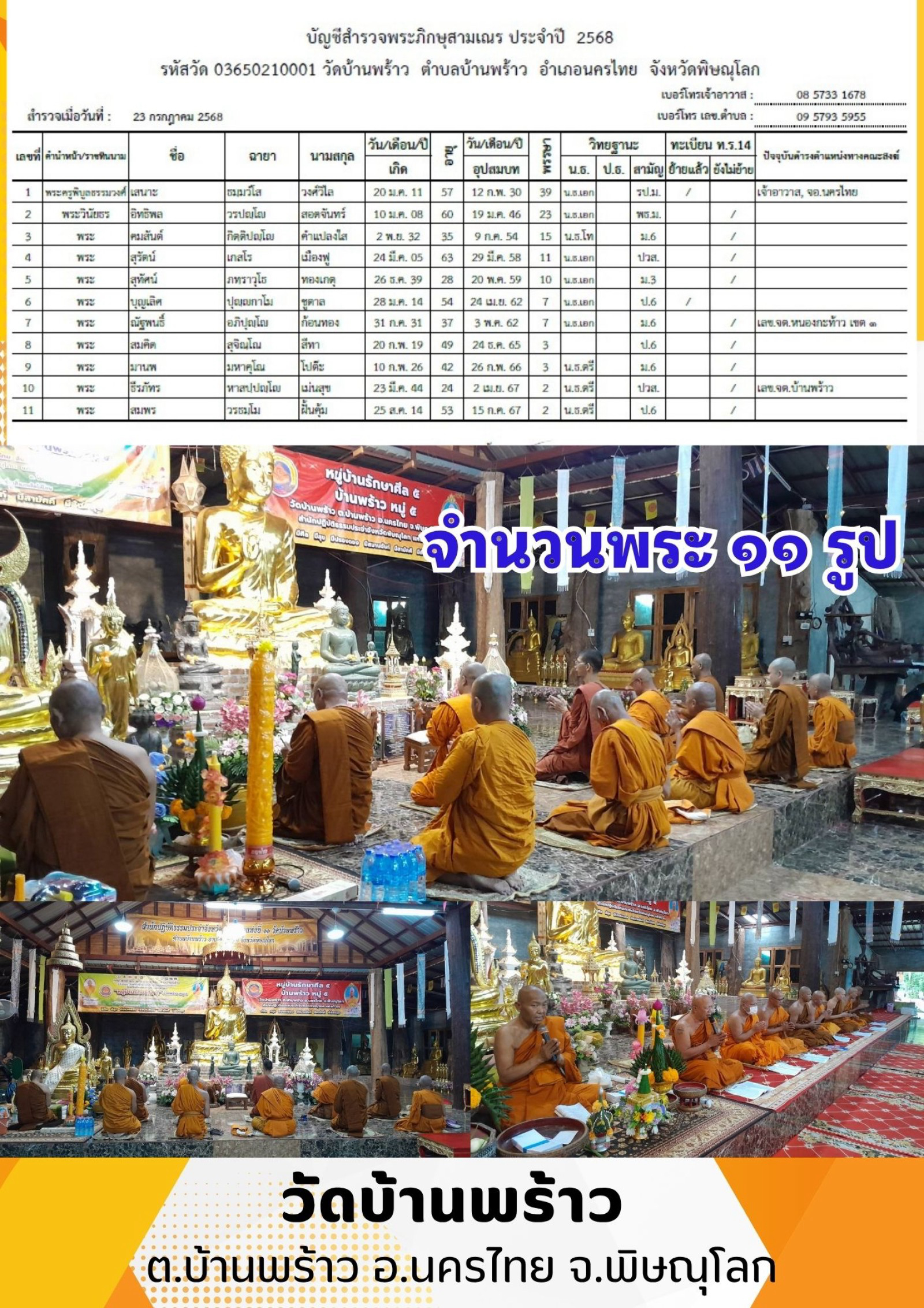 วัดบ้านพร้าว
