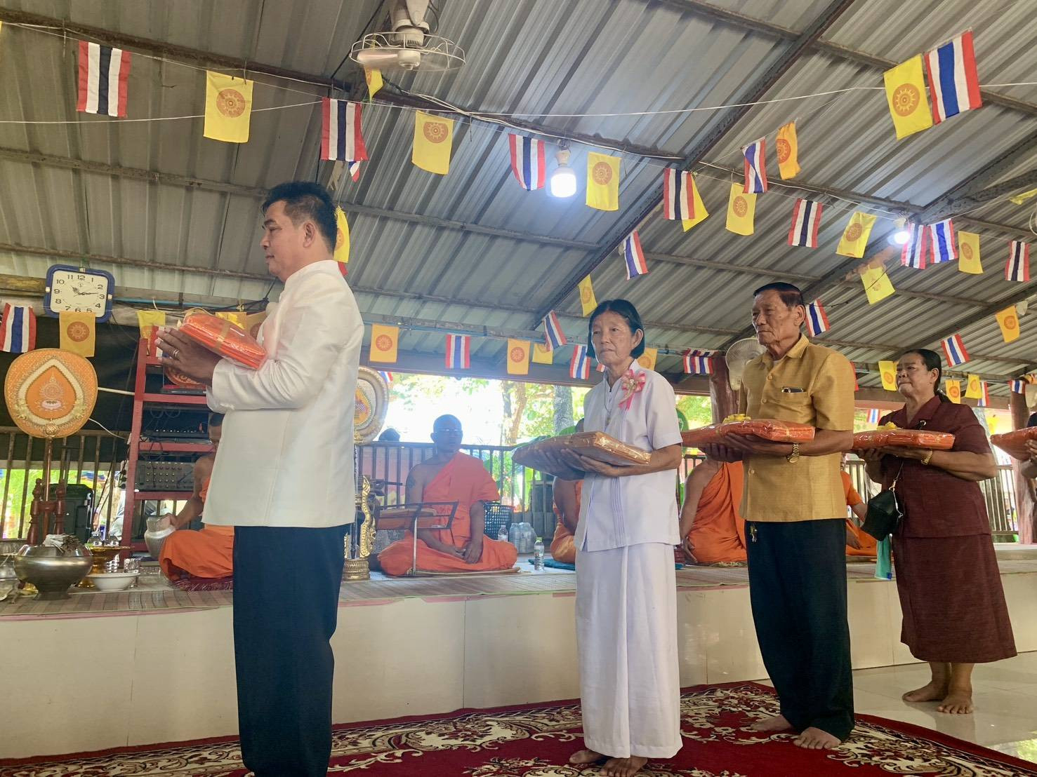 ภาพร่วมพิธีกรรมวัดถาวรวัฒนา (เหนือ)