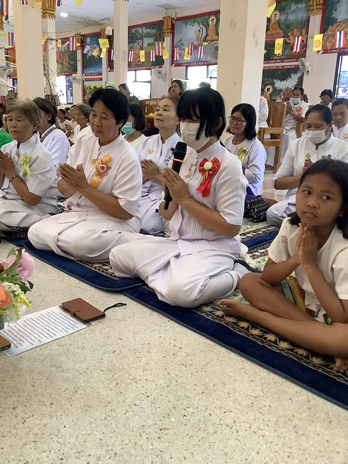 ภาพกล่าวคำถวายกฐินวัดหนองกรด