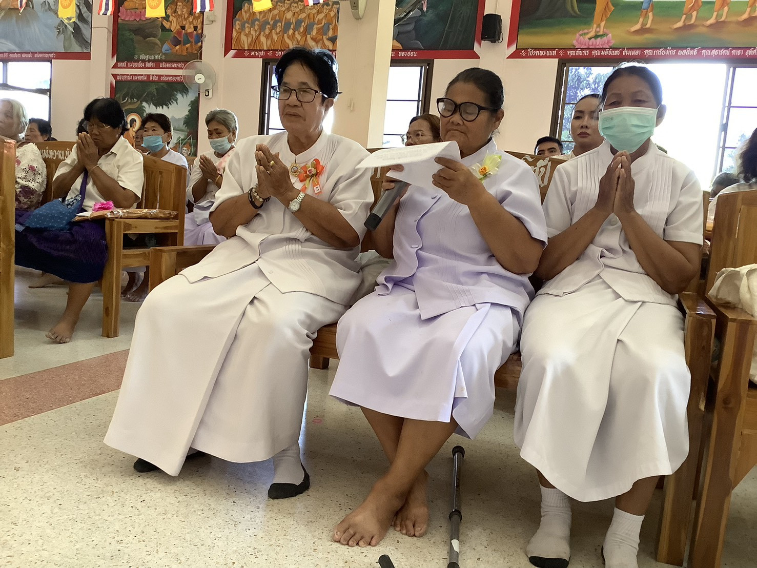 ภาพร่วมพิธีกรรมวัดหนองกรด