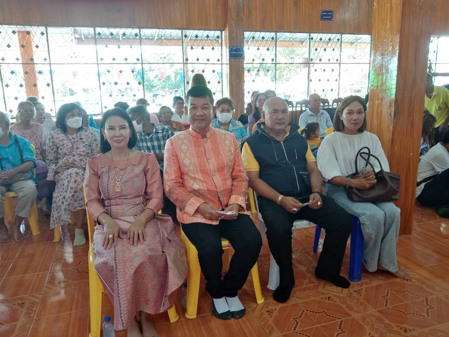 ภาพร่วมพิธีกรรมวัดราษฎร์บูรณะ