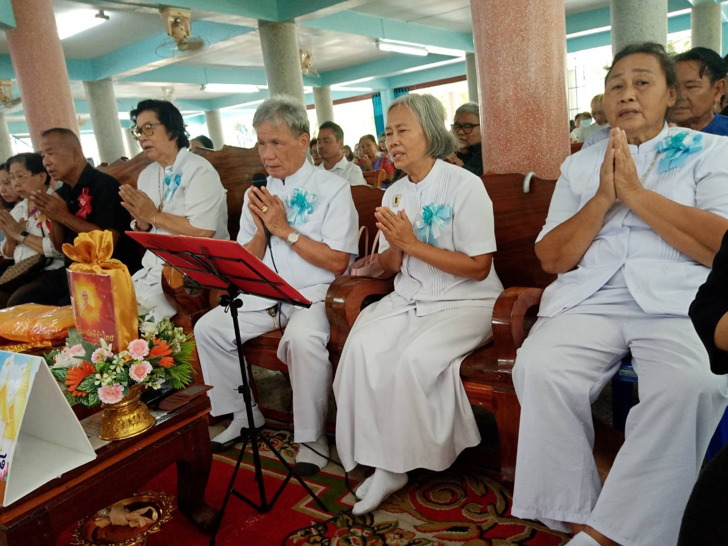 ภาพกล่าวคำถวายกฐินวัดเนินพยอม