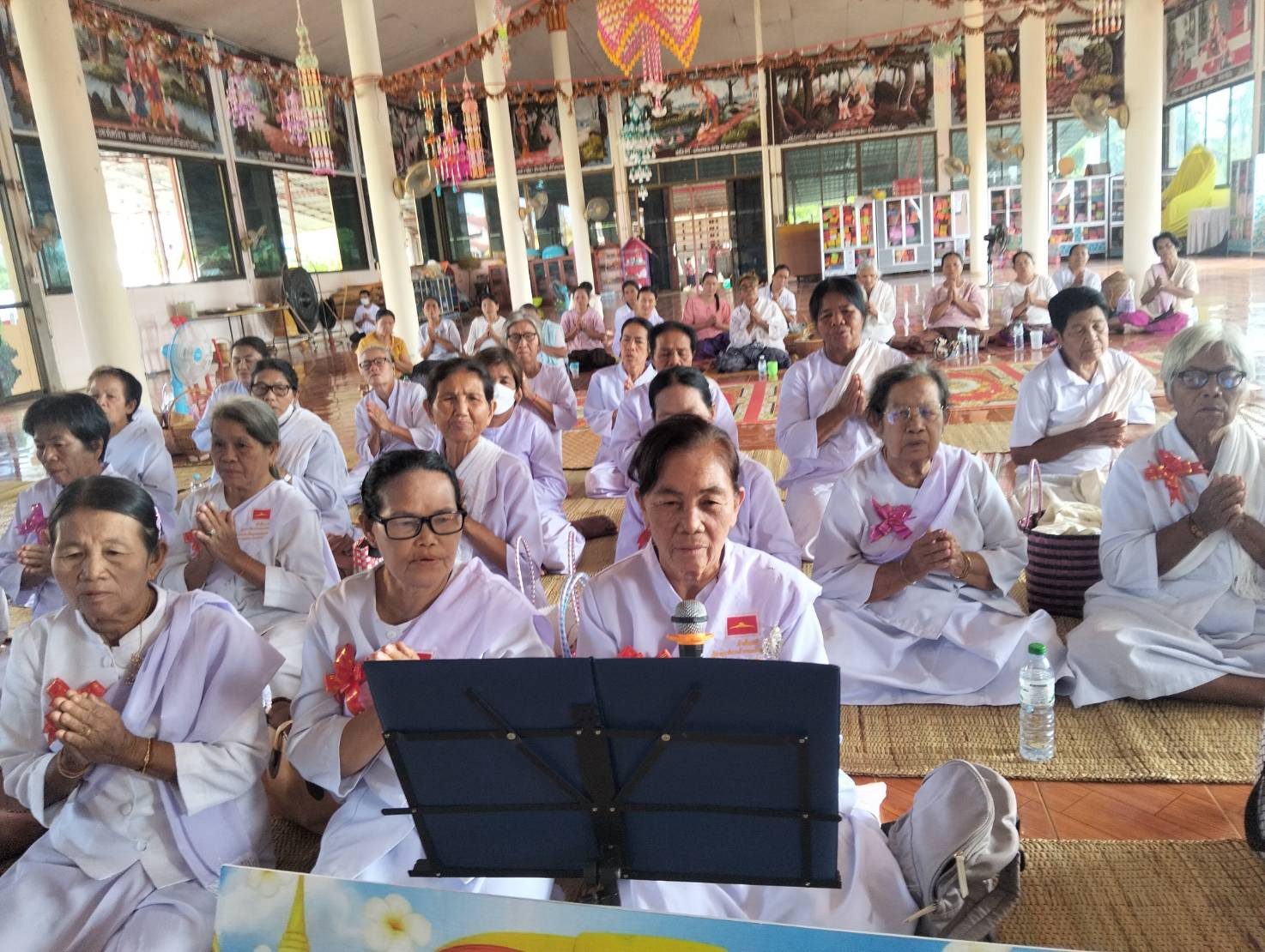 ภาพกล่าวคำถวายกฐินวัดสว่างไชยวาน