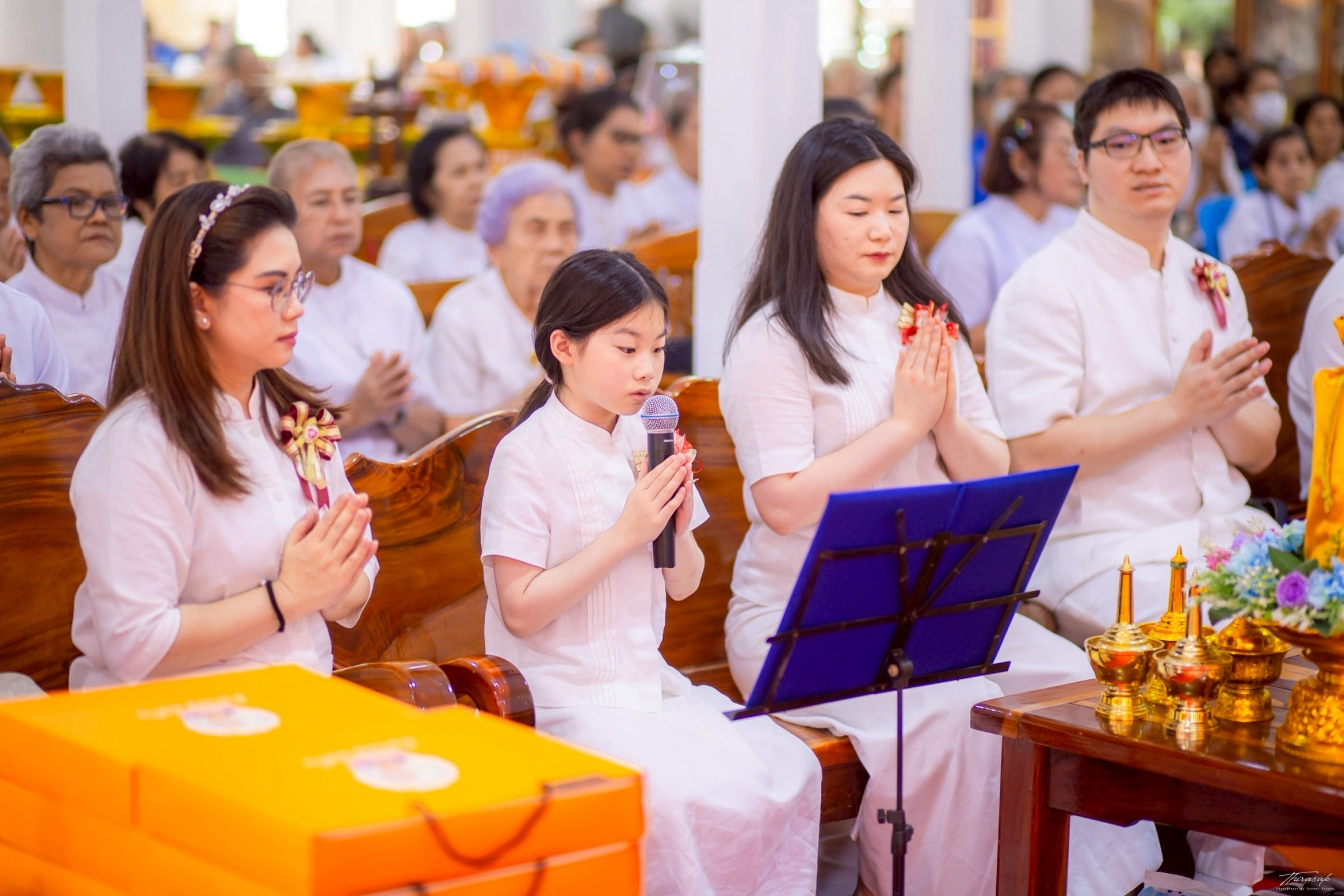 ภาพกล่าวคำถวายกฐินวัดดอนตูม